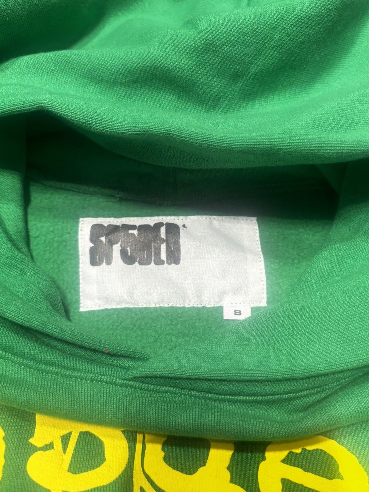 Sp5der Sp5der Star OG Web V2 Hoodie Slime Green Size US S / EU 44-46 / 1 - 2 Thumbnail