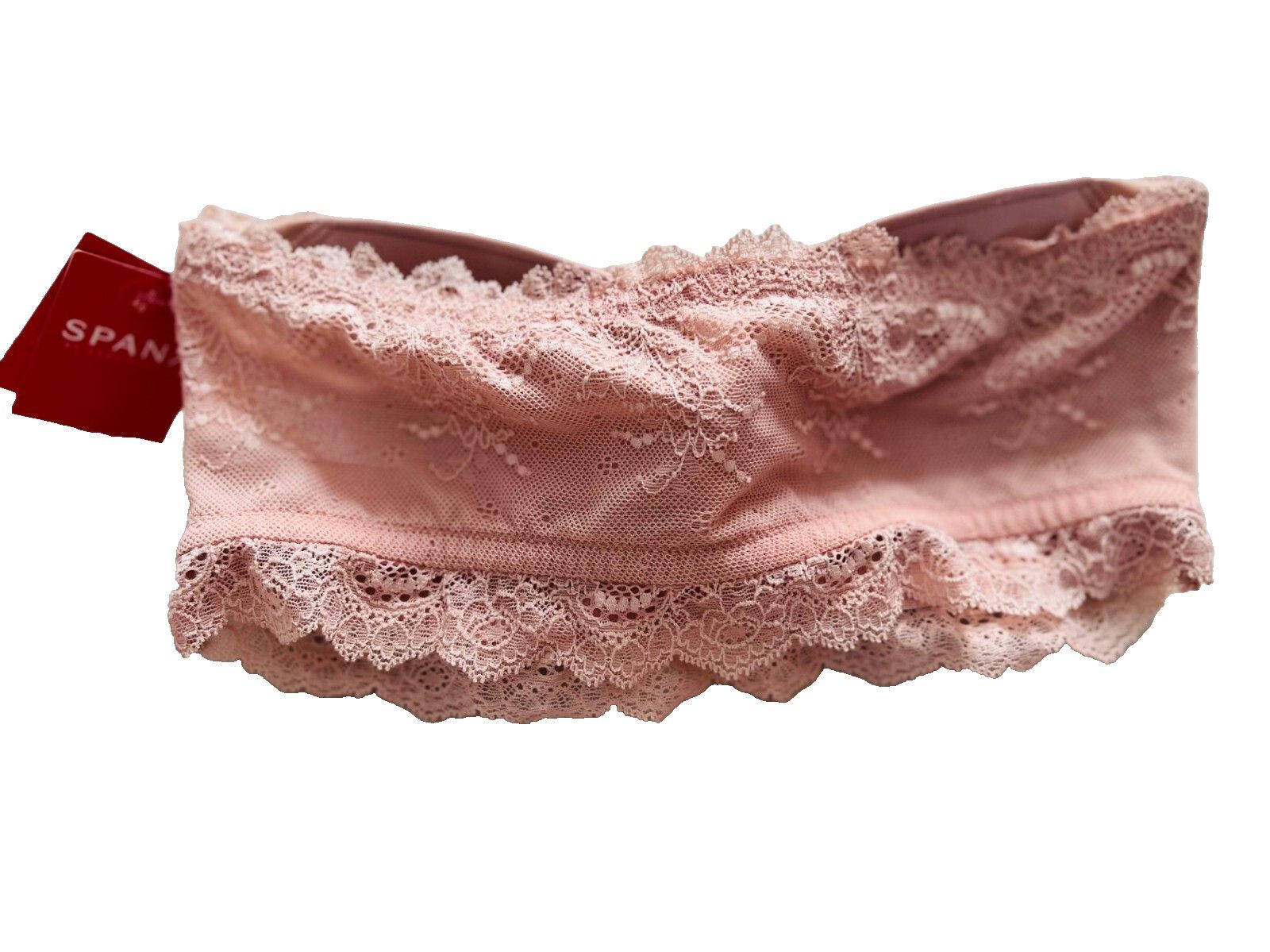 Spanx Spanx 30031R Undie-Tectable Better Bandeau Bra Vintage Rose Size XS / US 0-2 / IT 36-38 - 4 Thumbnail