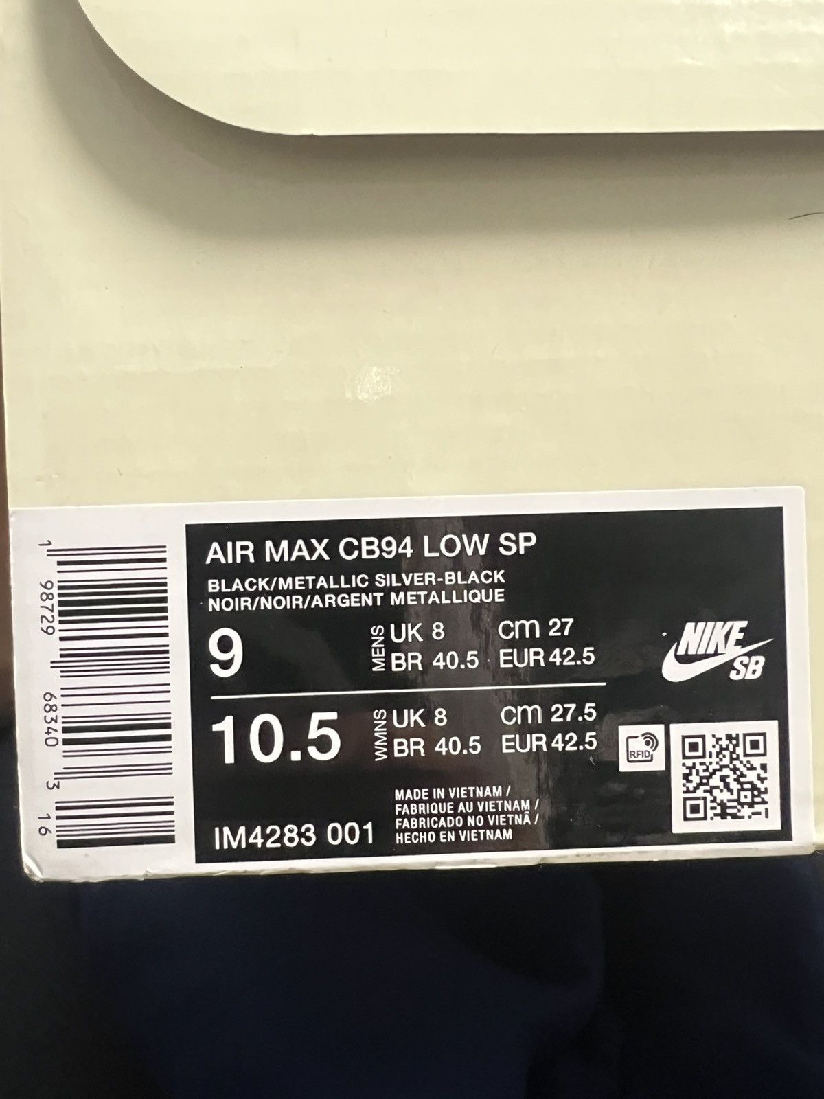 Nike × Supreme Nike SB Air Max 2 CB '94 Size US 9 / EU 42 - 5 Thumbnail