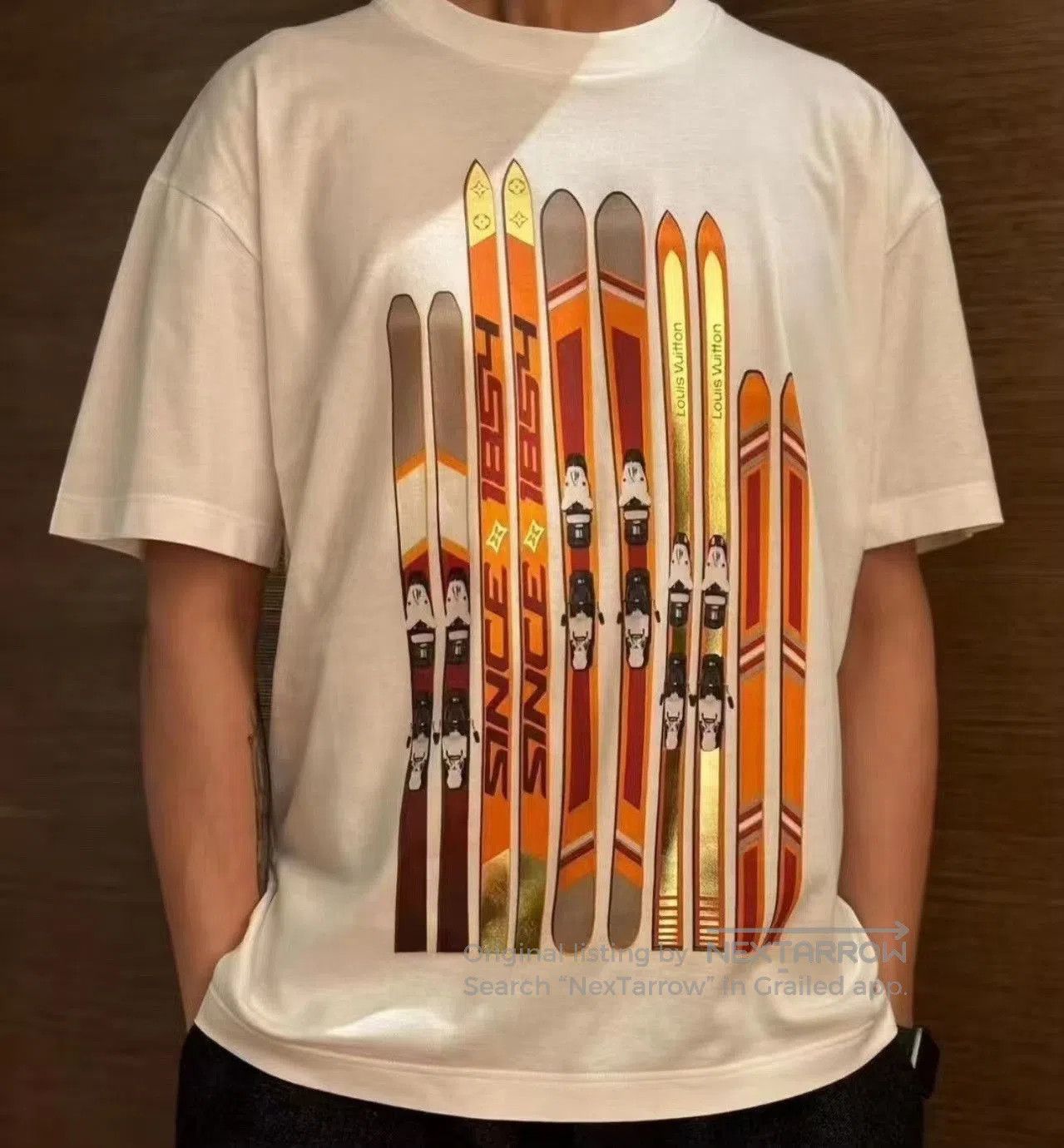 Louis Vuitton LV Ski Collection Men's Printed T. Size US M / EU 48-50 / 2 - 9 Thumbnail