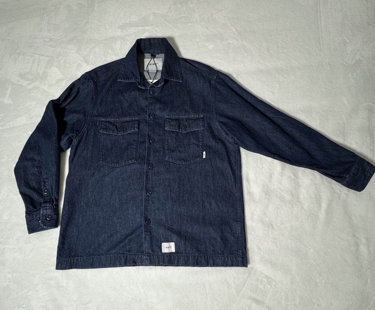 Wtaps CBW L/S Denim Shirt Indigo Size US S / EU 44-46 / 1 - 6 Thumbnail