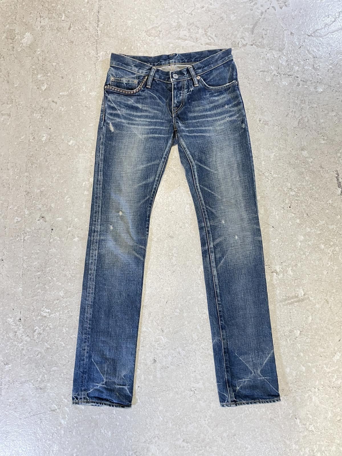 Hysteric Glamour Hysteric Glamour Studded Pocket Denim Size US 29 - 1 Thumbnail