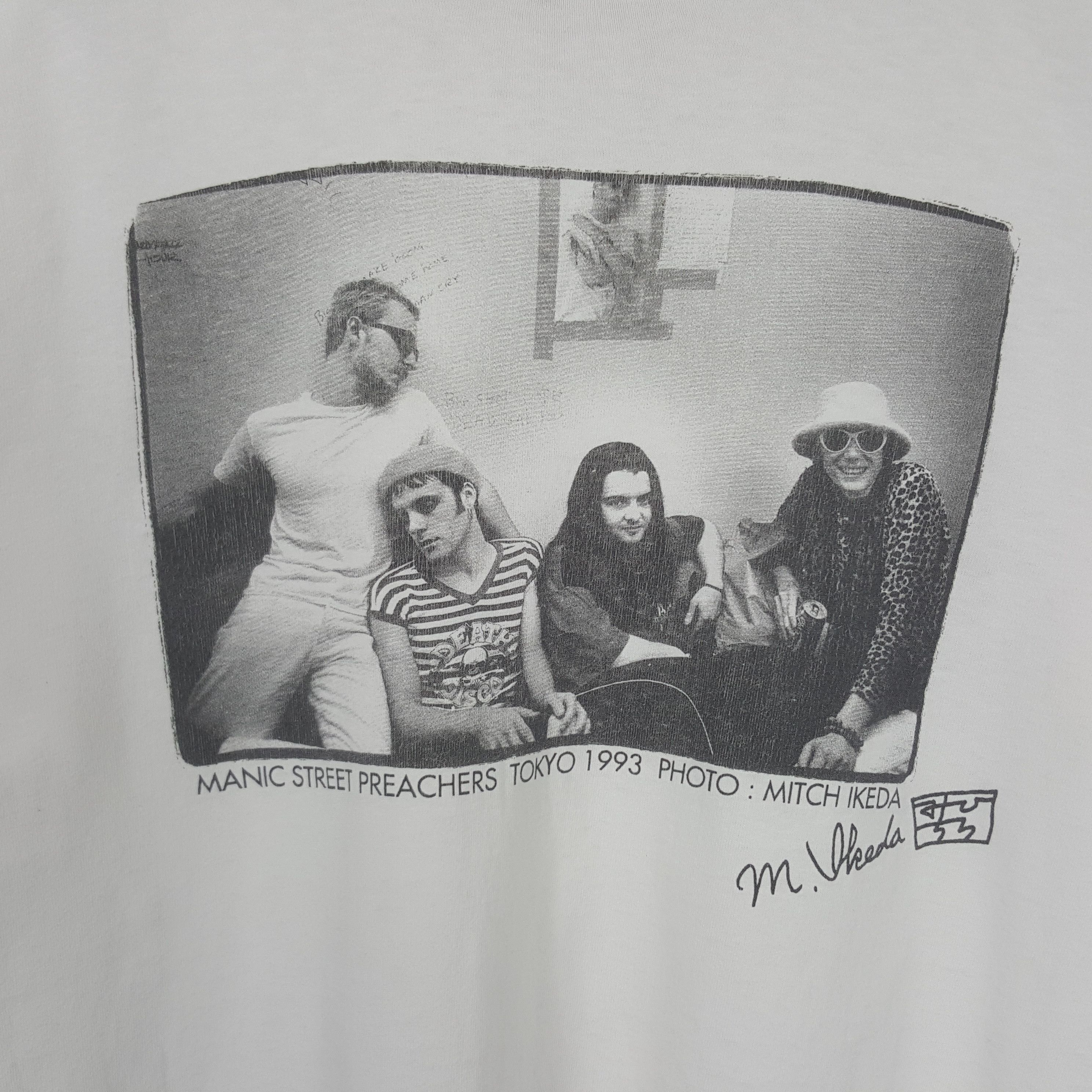 Band Tees Vintage Manic Street Preachers 90's Rock Band Tshirt 32 Size US L / EU 52-54 / 3 - 2 Thumbnail