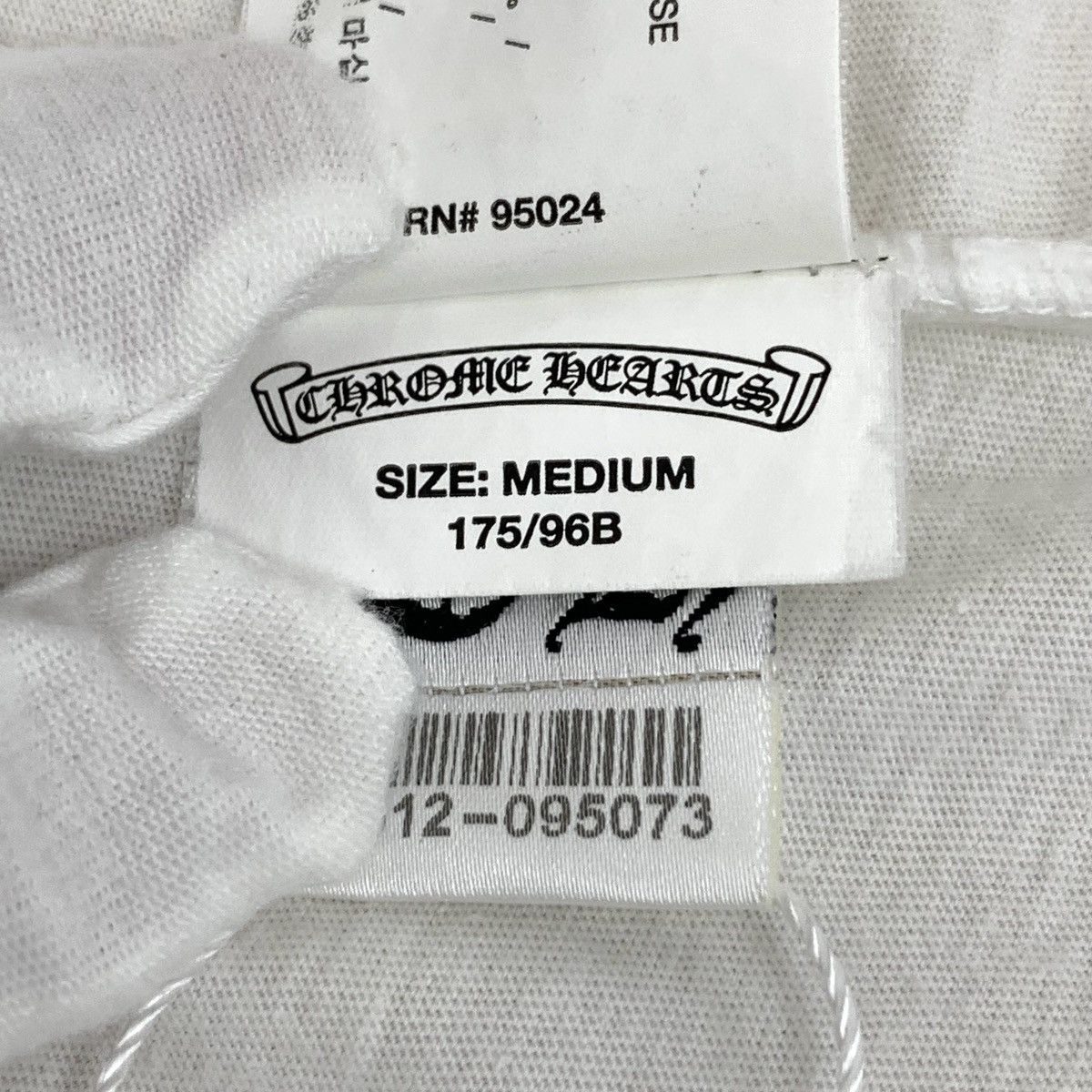 Chrome Hearts Chrome Hearts White Sanskrit Print Cotton T-Shirt Size M / US 6-8 / IT 42-44 - 8 Thumbnail