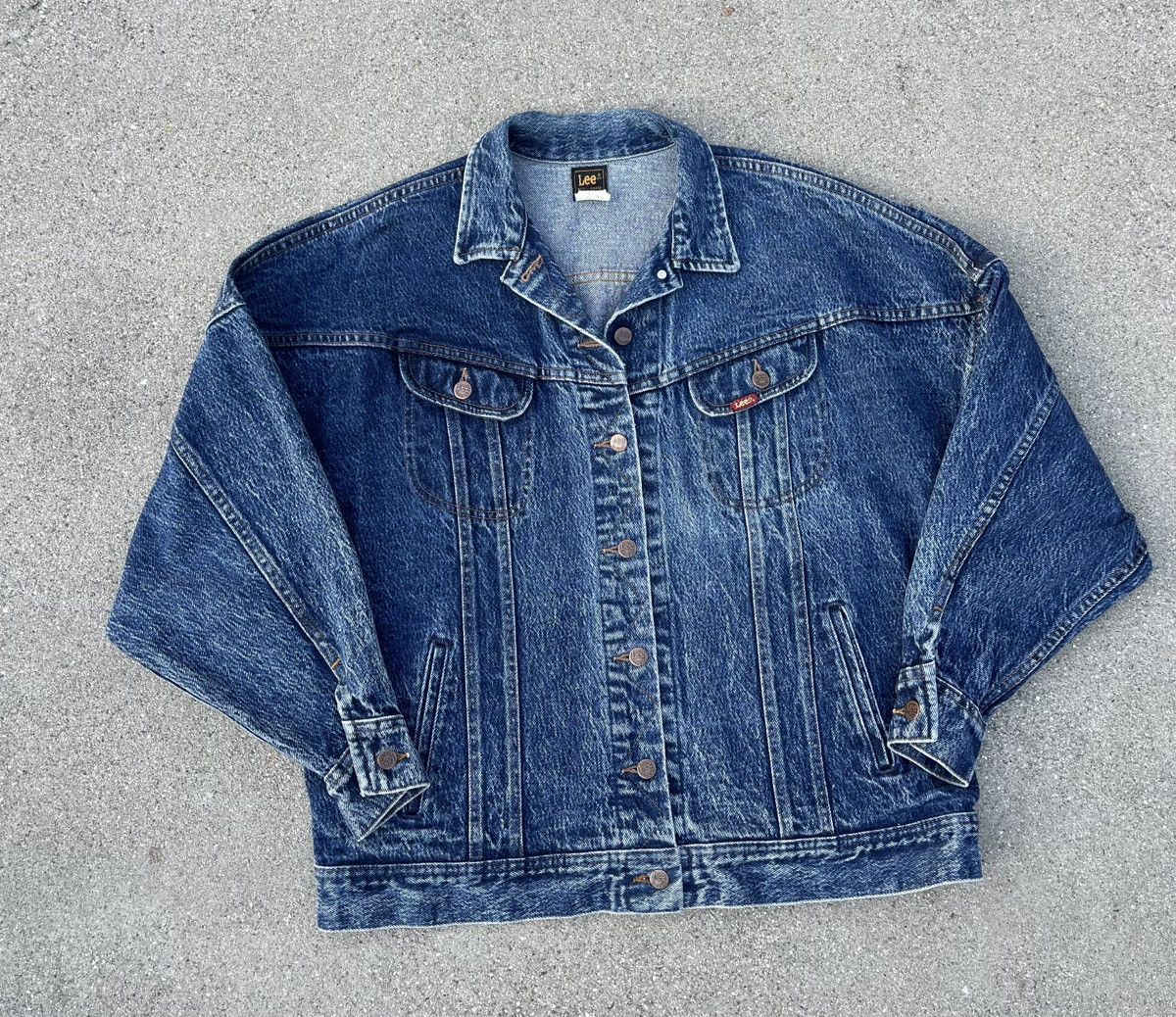 Lee Vintage Lee Riders Denim Jean Jacket Trucker 80's Made USA Size US L / EU 52-54 / 3 - 4 Thumbnail