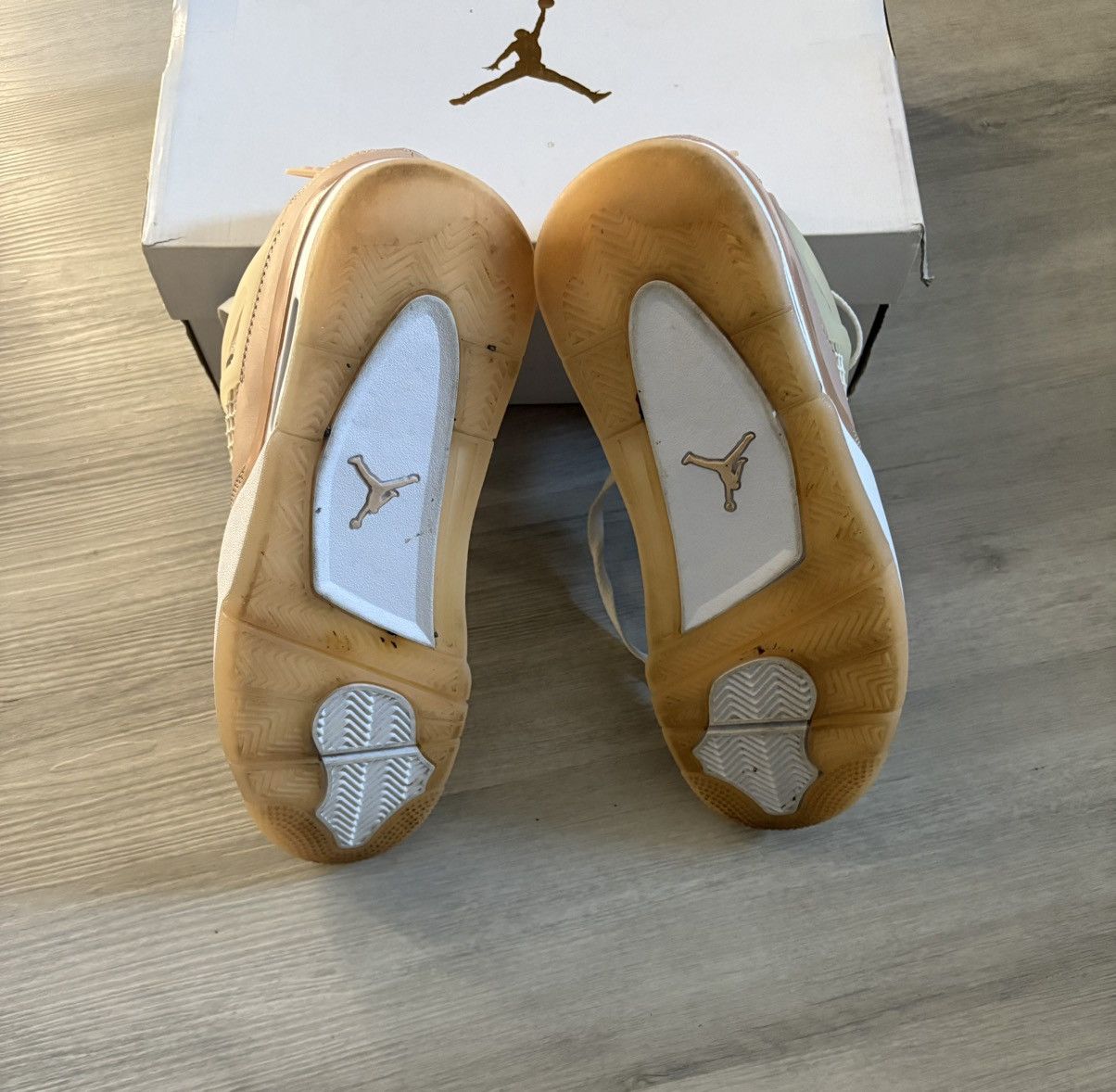 Jordan Brand Womens Jordan 4 Retro Shimmer Size US 10.5 / EU 43-44 - 5 Thumbnail