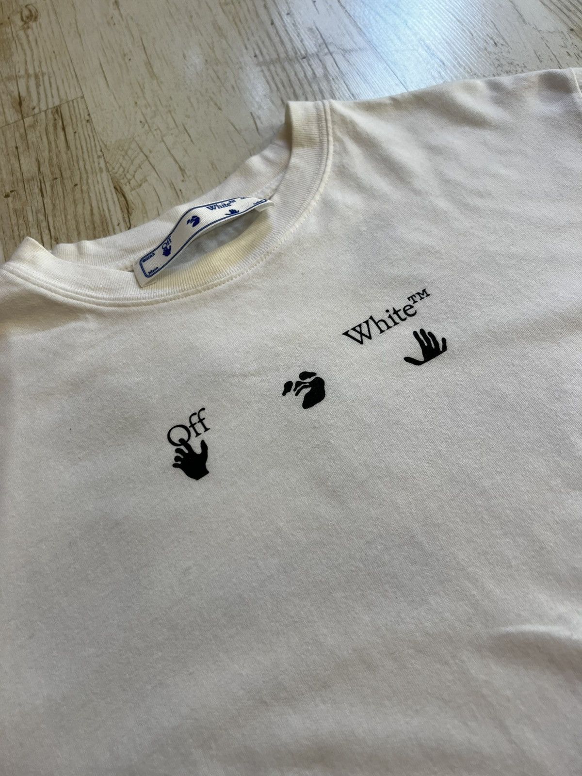 Off-White Off-White Spray Marker Arrows T-Shirt – Size S Size US S / EU 44-46 / 1 - 5 Thumbnail