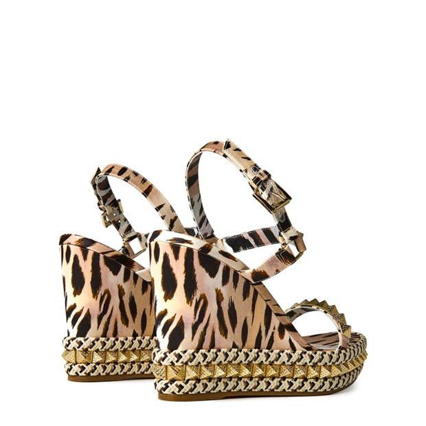 Christian Louboutin Pyraclou 110mm Espadrilles Size US 10 / IT 40 - 5 Thumbnail