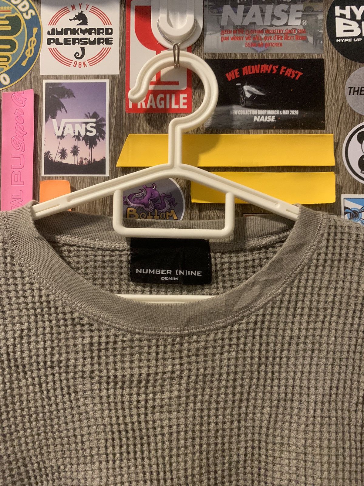 Number (N)ine Number (N)ine Waffle Longsleeve Tee Size US M / EU 48-50 / 2 - 2 Thumbnail