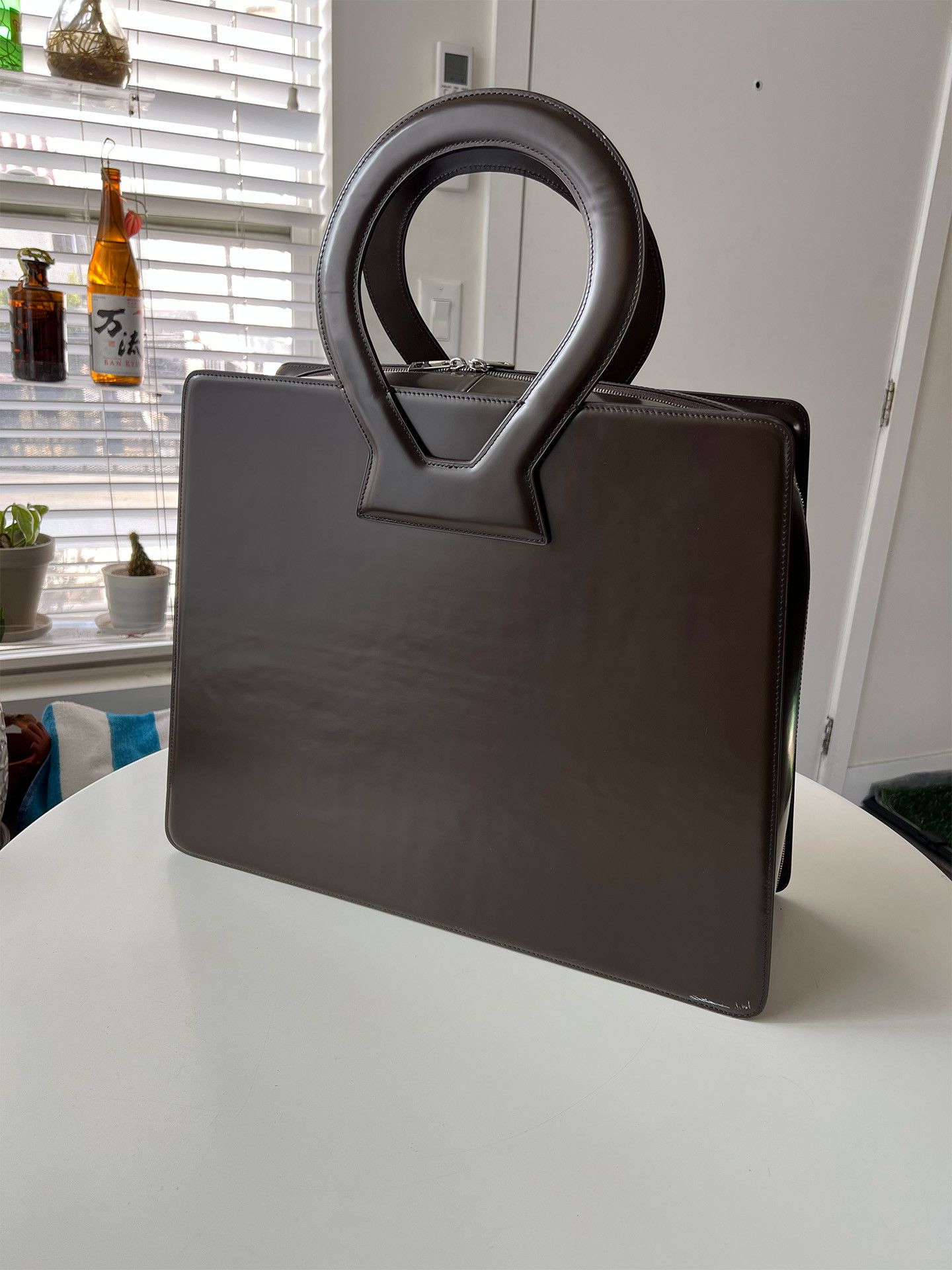 Luar [OVERSIZED] Luar Espresso Ana Weekender Bag Size ONE SIZE - 6 Thumbnail