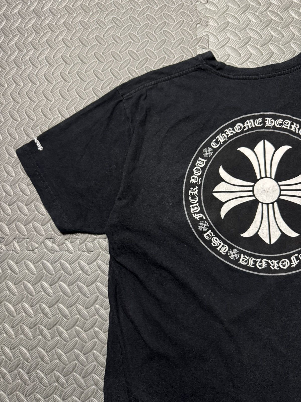 Chrome Hearts STEAL! CROSS PLUS STAMP TEE Size US XL / EU 56 / 4 - 5 Thumbnail