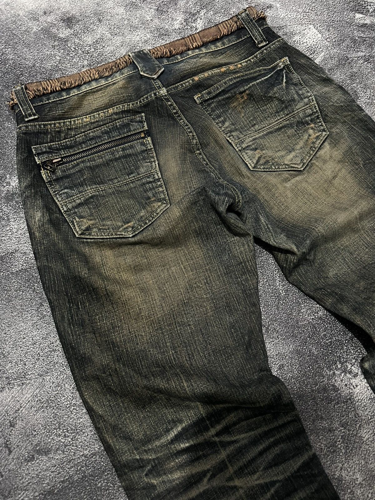 Tornado Mart The Cross Mudwash Jeans Size US 31 - 9 Thumbnail