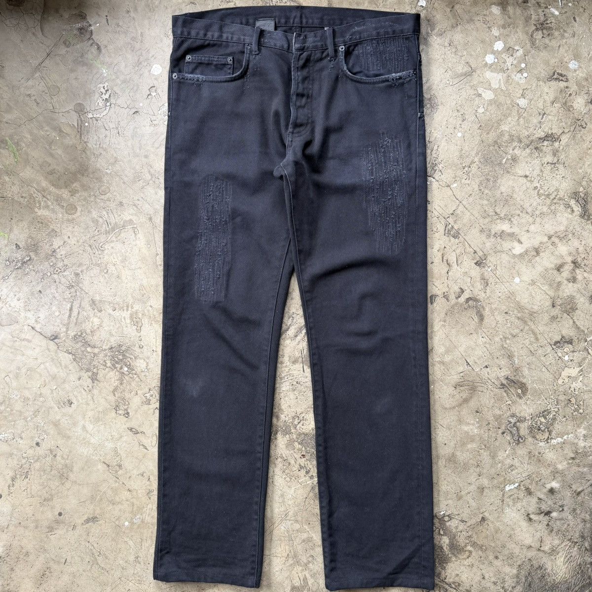 Dior × Hedi Slimane Dior Homme - Hedi Slimane Black Skinny Jeans