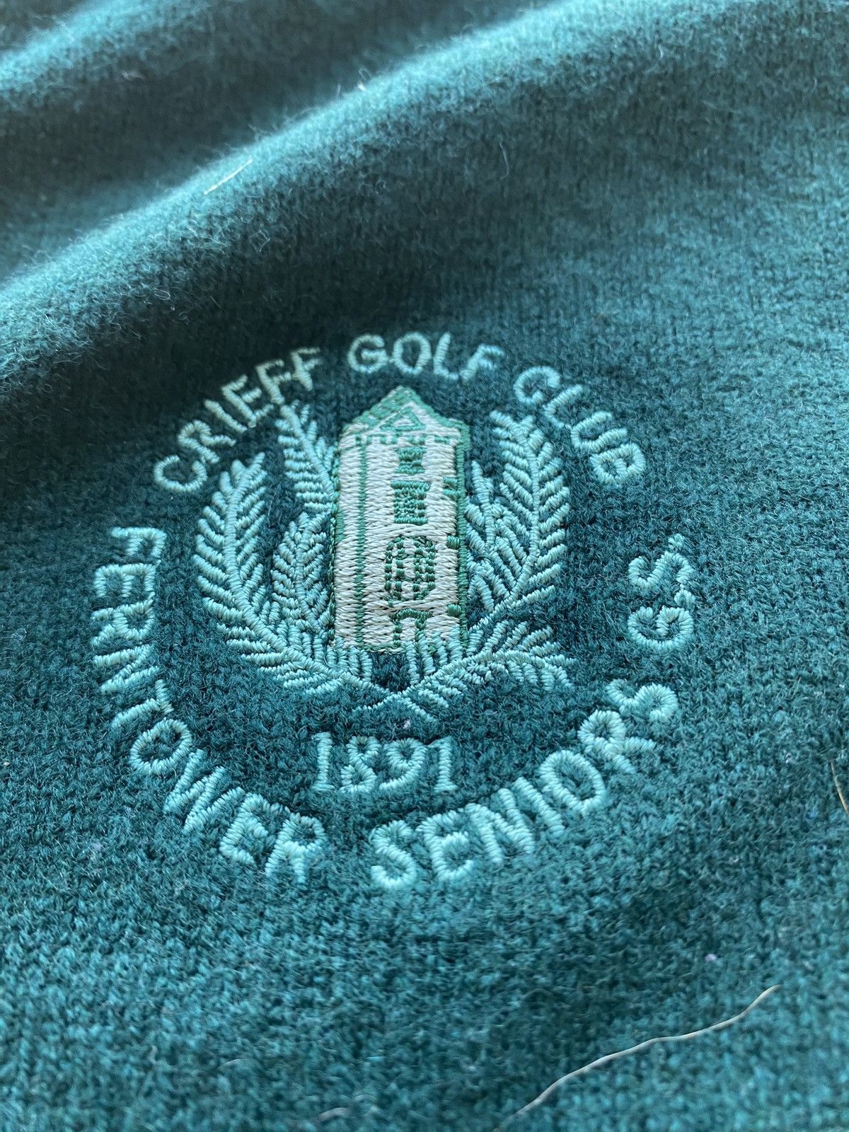 Lyle & Scott 🔥90s Lyle Scott Scotland crieff golf club v neck pullover Size US XL / EU 56 / 4 - 4 Thumbnail