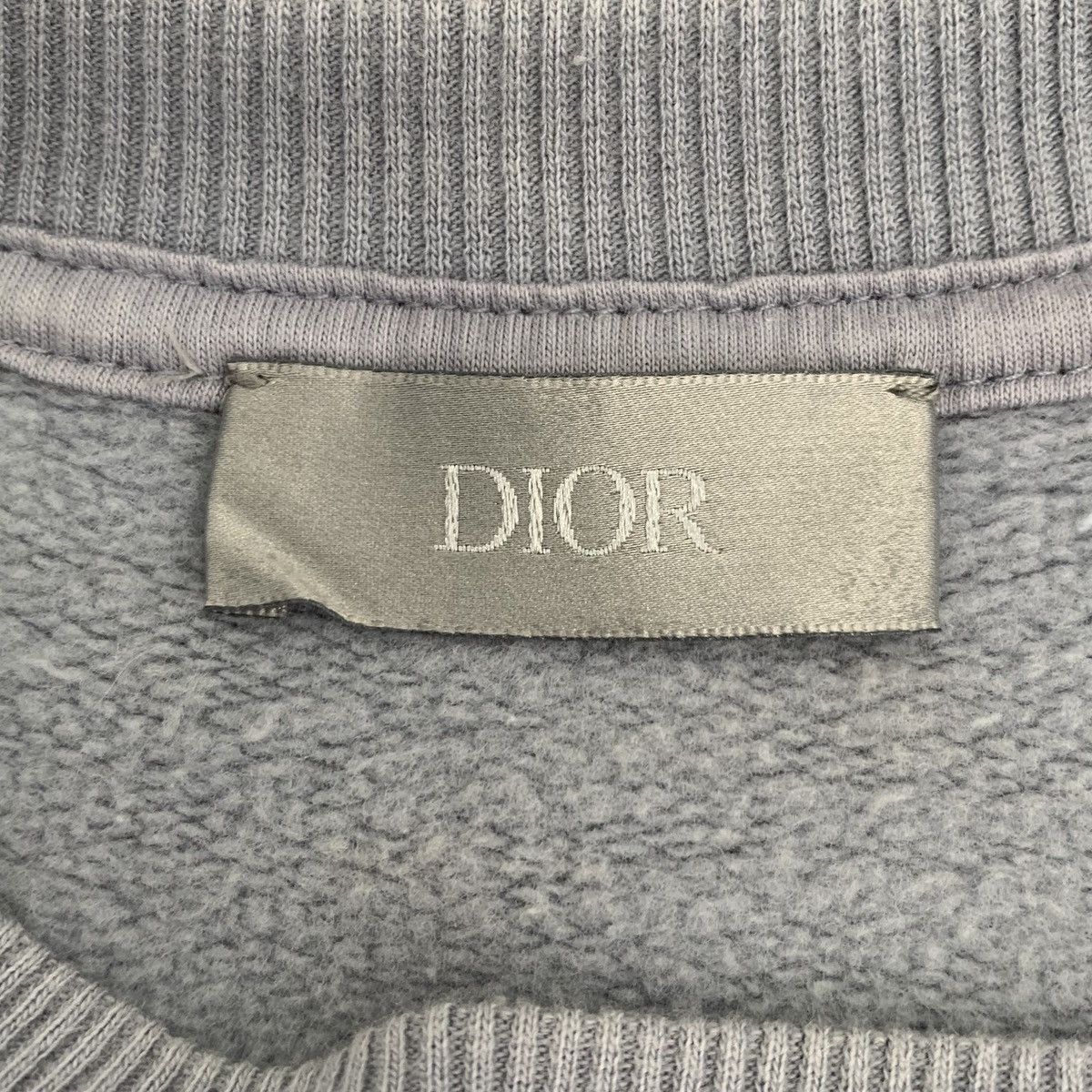 Dior Dior x Daniel Arsham Blue Logo Printed Sweatshirt K26WX Size US XXS / EU 40 - 5 Thumbnail