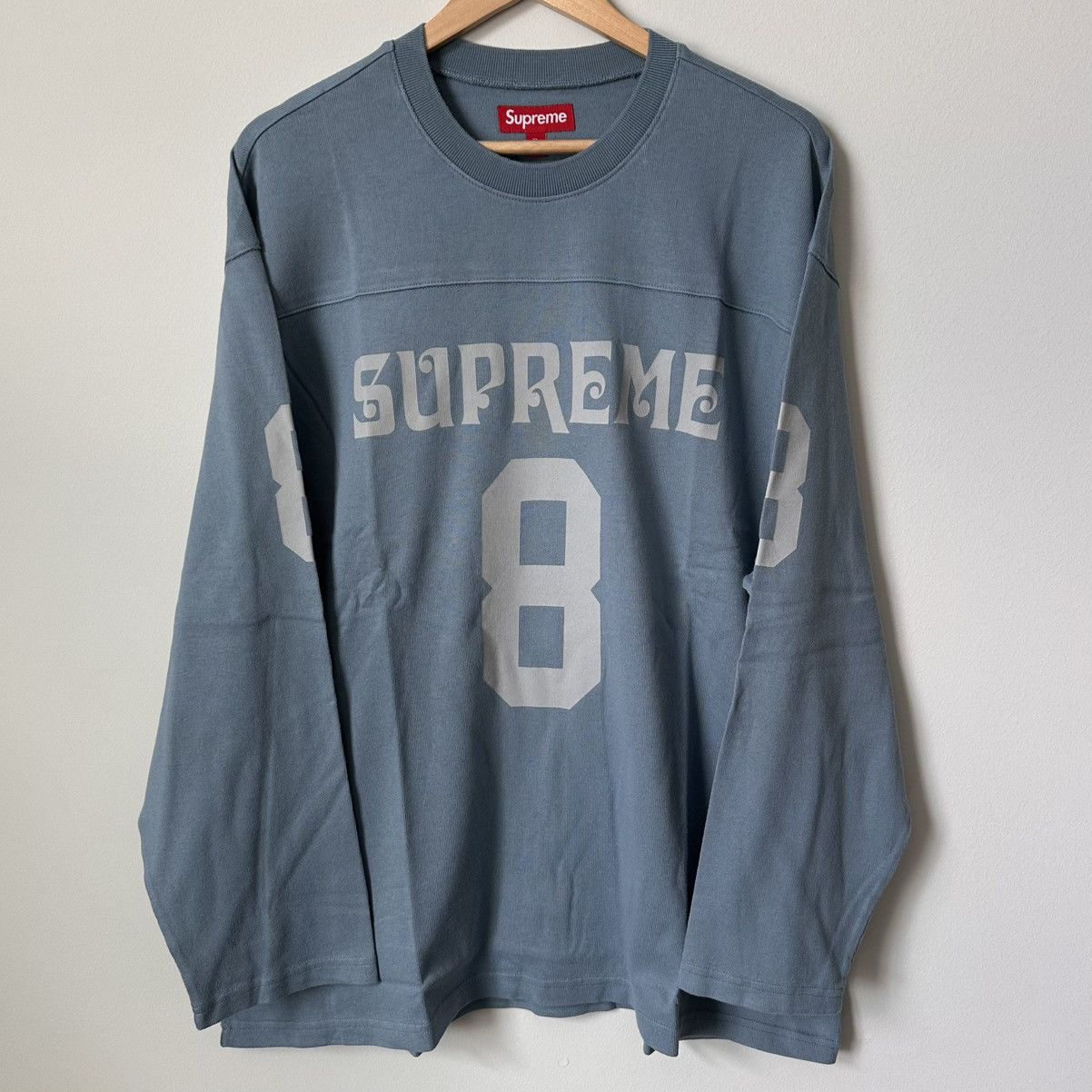 Supreme L S Football Top | Grailed