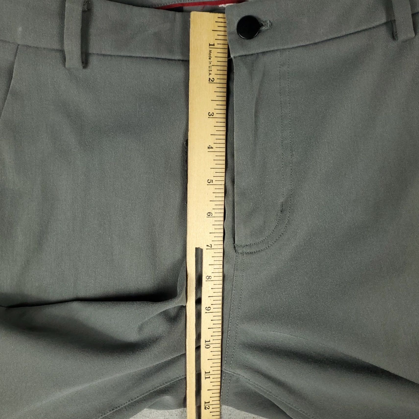 Lululemon Lululemon Pants Mens 34x27 Gray Commission Slash Pockets Chino Trousers Size US 34 / EU 50 - 4 Thumbnail