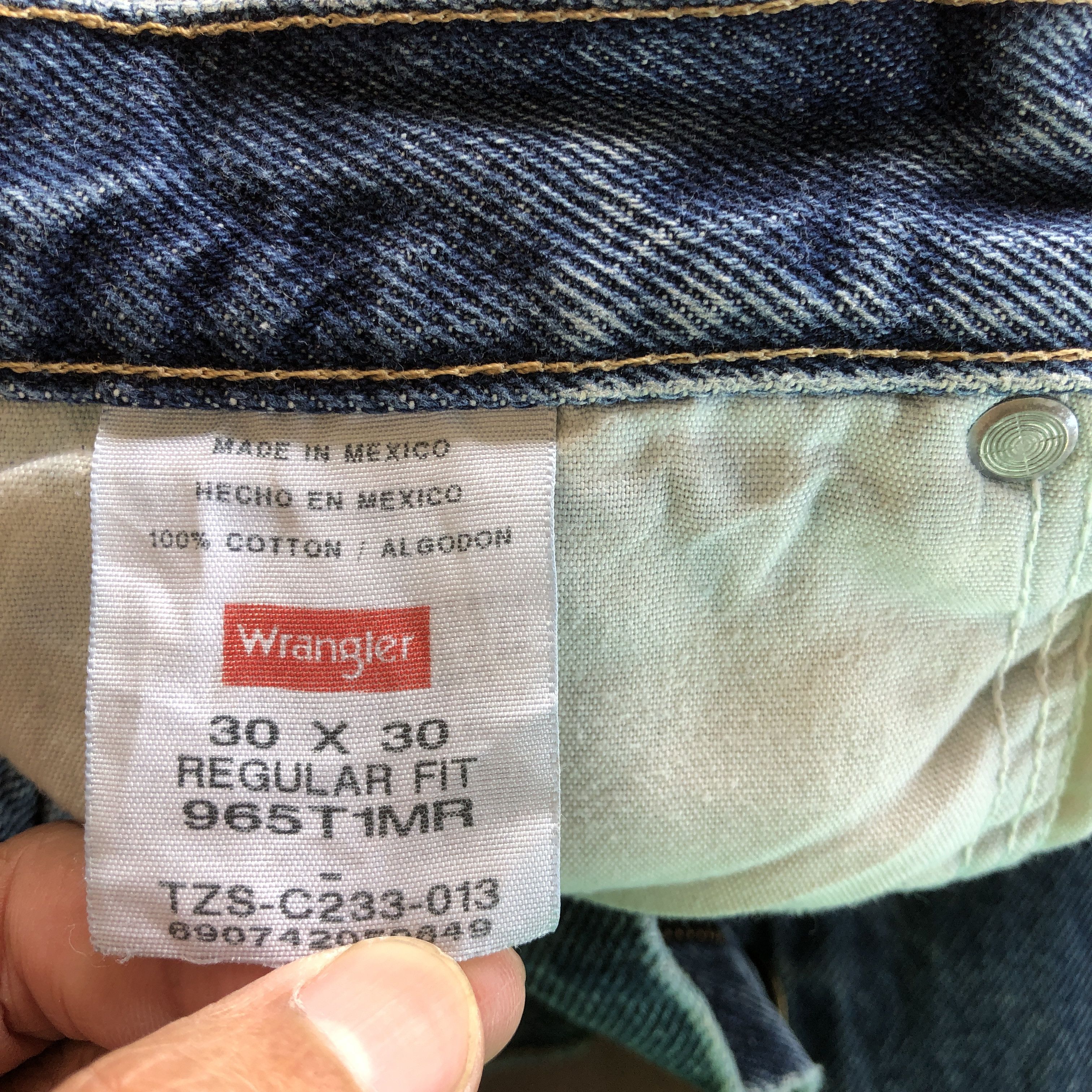 Vintage Vintage Y2K Wrangler Faded Jeans Wrangler Stonewash Denim Size 28" / US 6 / IT 42 - 7 Thumbnail