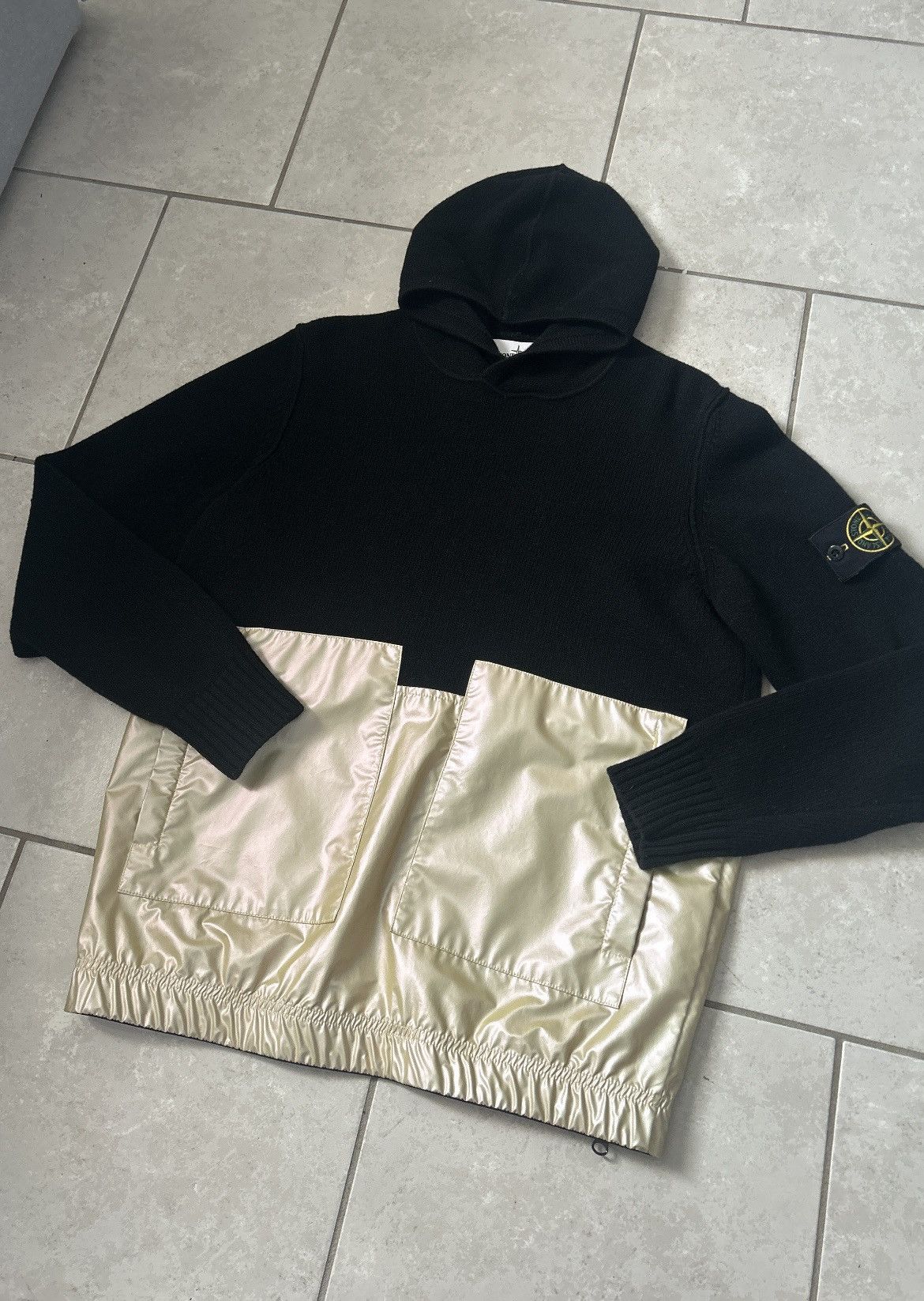 Stone Island Stone Island 2018 iridescent hooded pullover (Gold) Size US S / EU 44-46 / 1 - 16 Thumbnail
