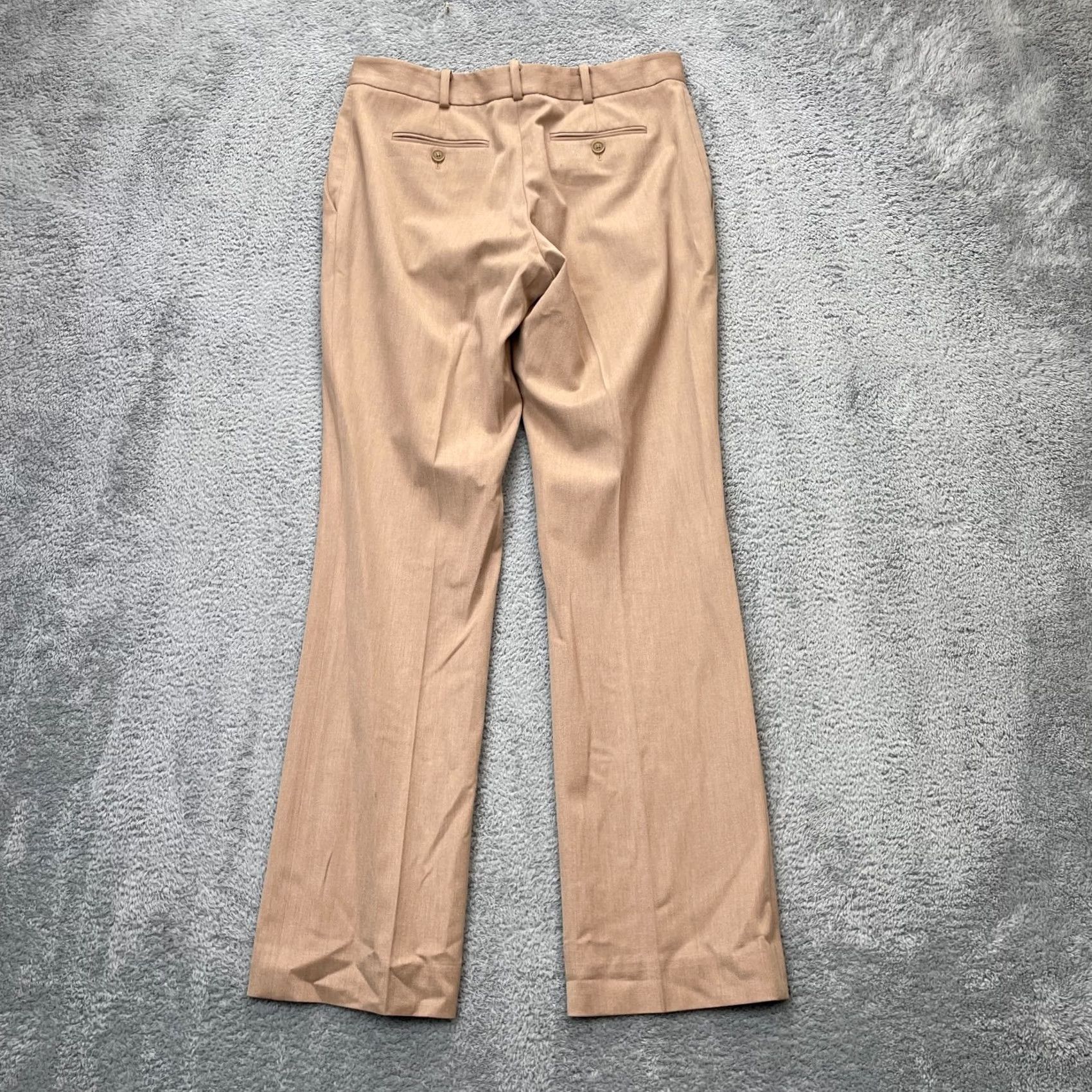 Brooks Brothers Brooks Brothers Womens Pants Brown Caroline Fit Straight Leg Stretch Business Size 24" / US 00 / IT 34 - 2 Thumbnail