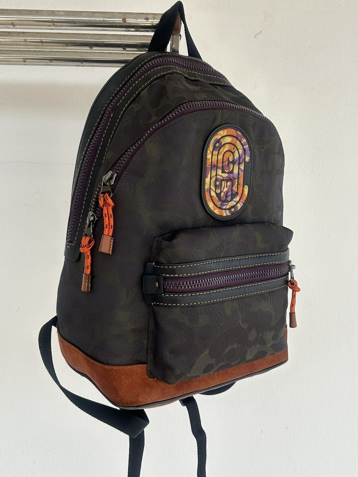 Coach A/W 19 Coach X Kaffe Fassett Leather Bagpack Size ONE SIZE - 3 Thumbnail