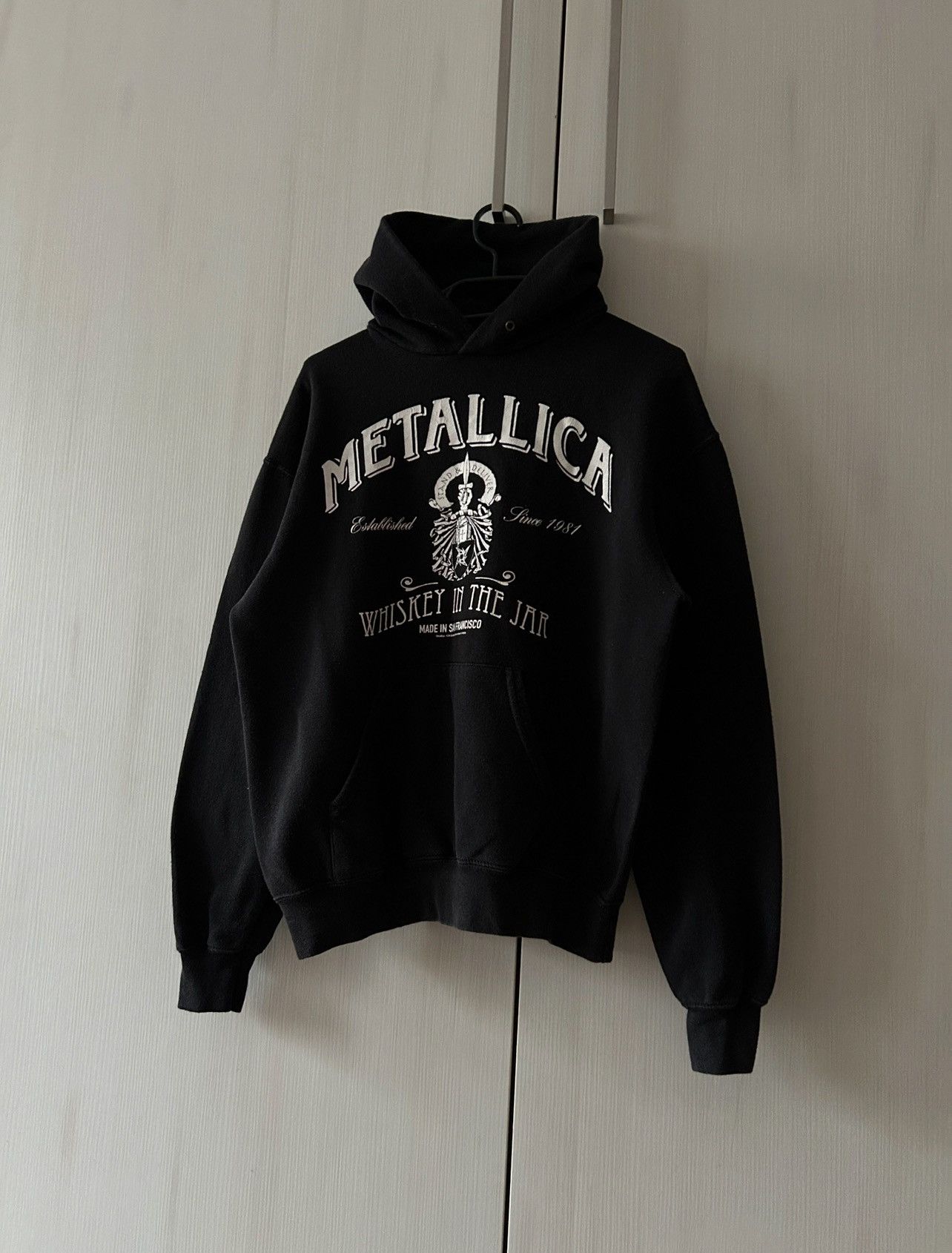 Band Tees × Metallica × Vintage Vintage Metallica “whiskey in the jar” big logo hoodies 2018 Size US M / EU 48-50 / 2 - 1 Thumbnail