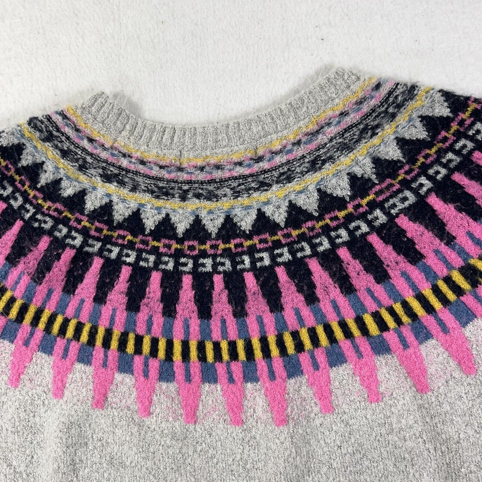 Other United States Sweater Pullover Gray Colorful Sweater Size M / US 6-8 / IT 42-44 - 8 Thumbnail