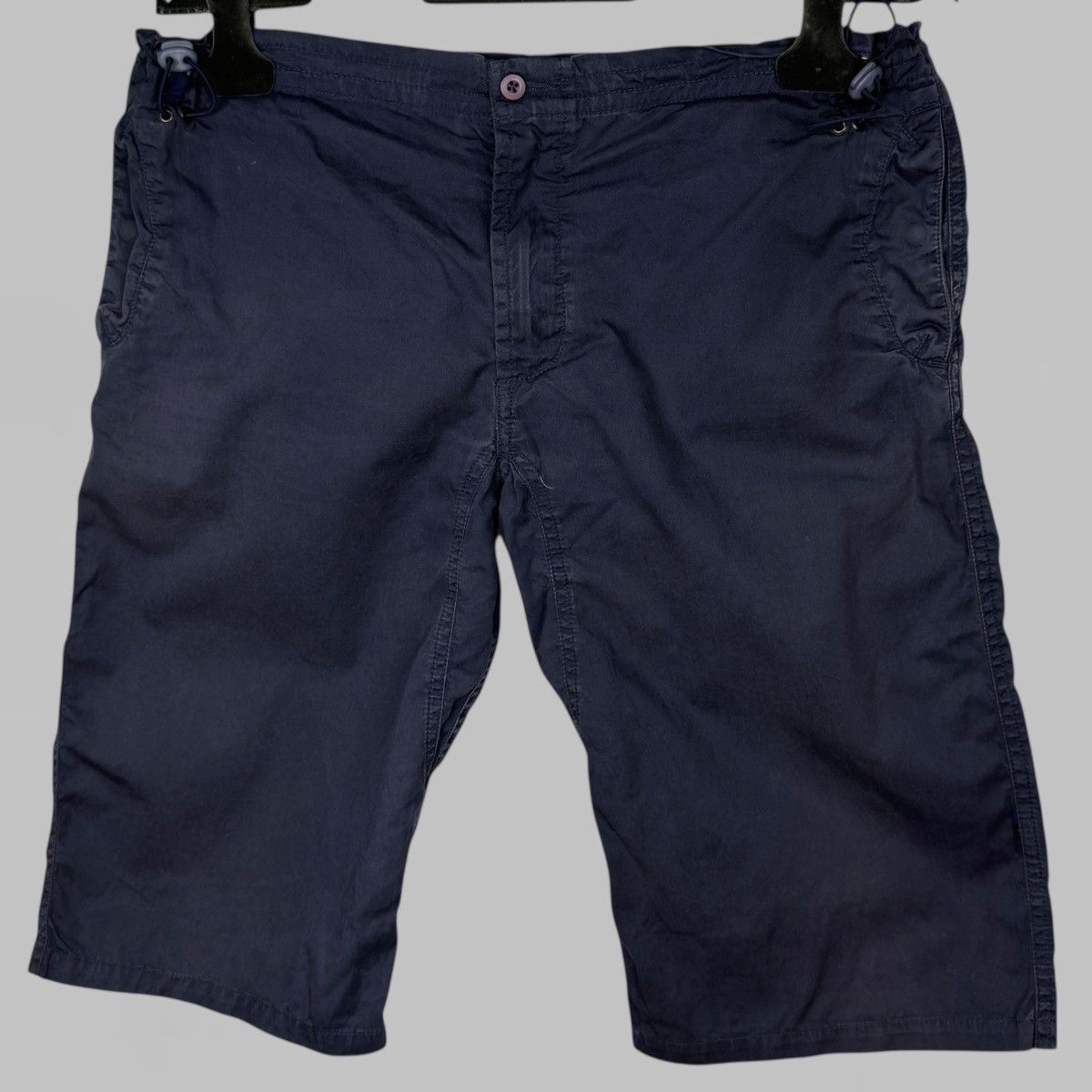 Maharishi MAHARISHI EMBROIDERED DRAGON NAVY SHORTS SIZE S Size US 30 / EU 46 - 4 Thumbnail