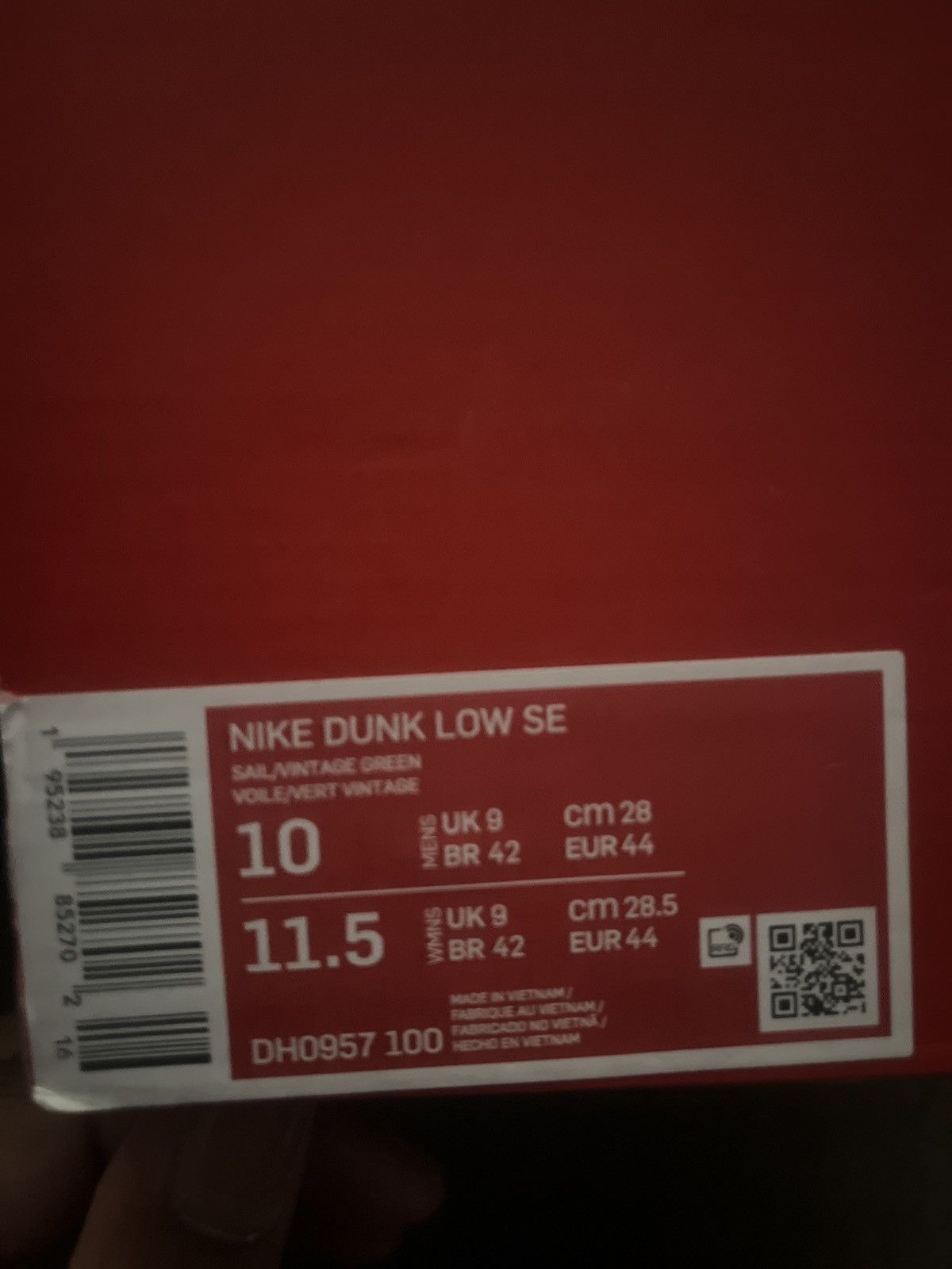 Nike Nike Dunk Low Multi Camo Size US 10 / EU 43 - 7 Thumbnail