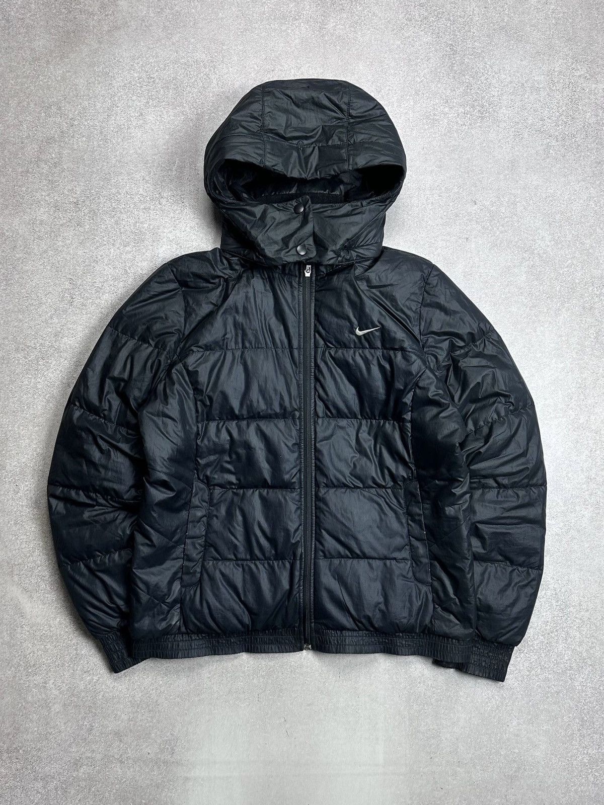 Nike Vintage 00s Nike Womans Puffer Goose Jacket Rare XL Size XL / US 12-14 / IT 48-50 - 1 Thumbnail