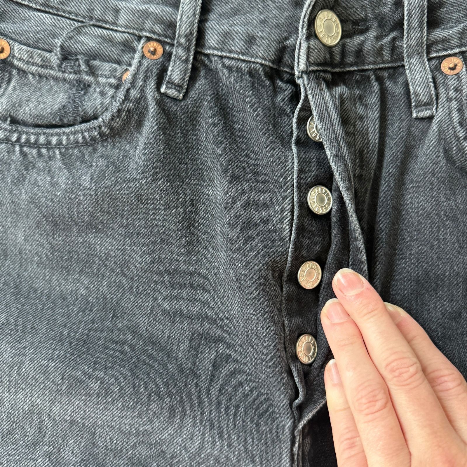 Agolde AGOLDE 90s Pinch Waist Jean Howl Wash Size 27" / US 4 / IT 40 - 4 Thumbnail