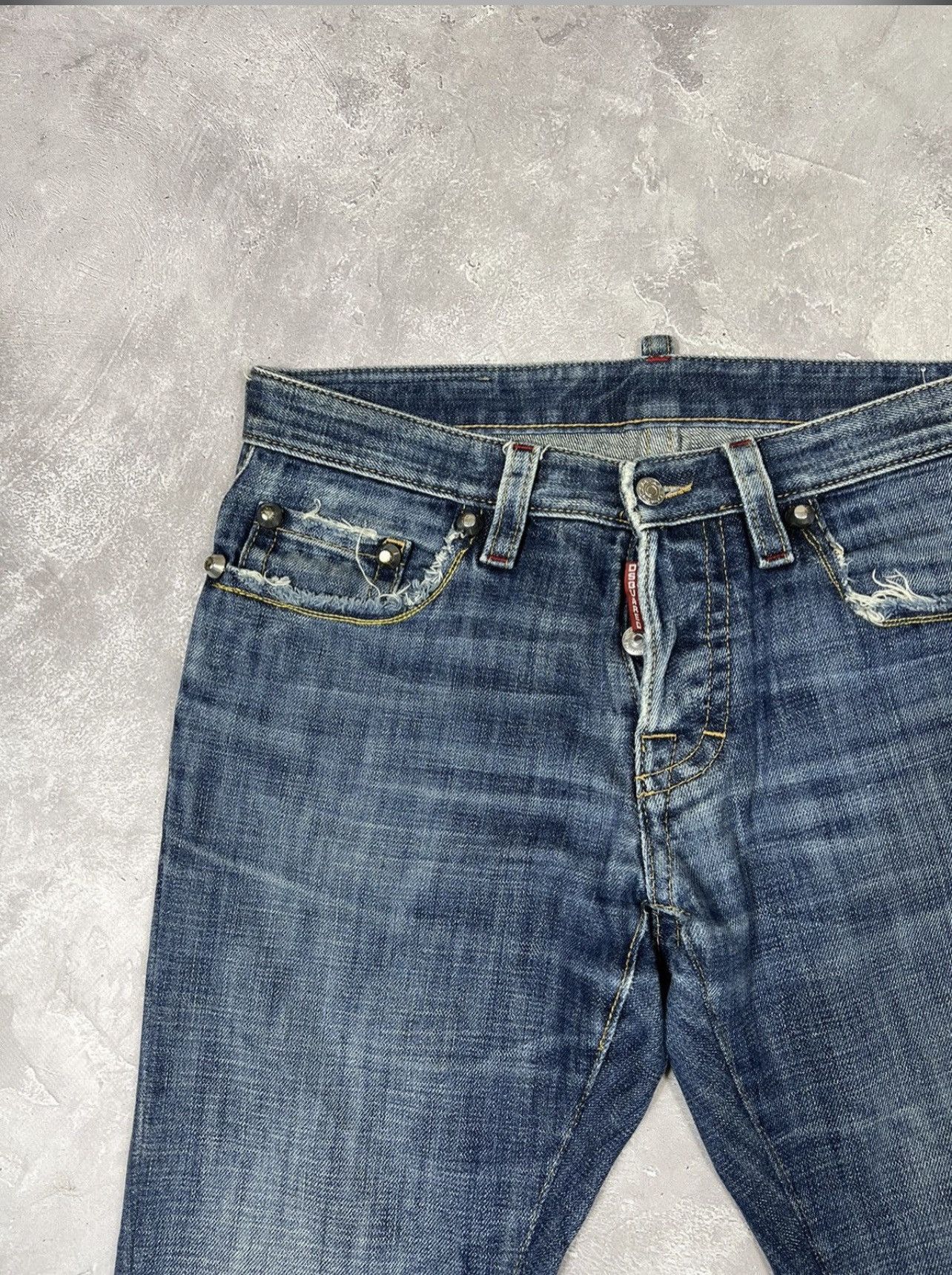 Vintage Dsquared2 Lord Distressed Y2k Jeans Pants