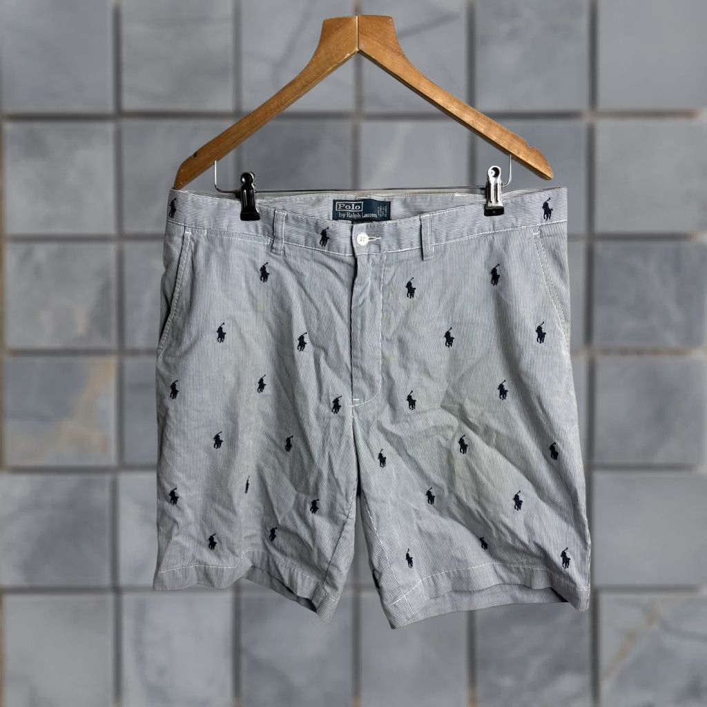 Polo Ralph Lauren Polo Ralph Lauren Shorts Mens 36 Blue White