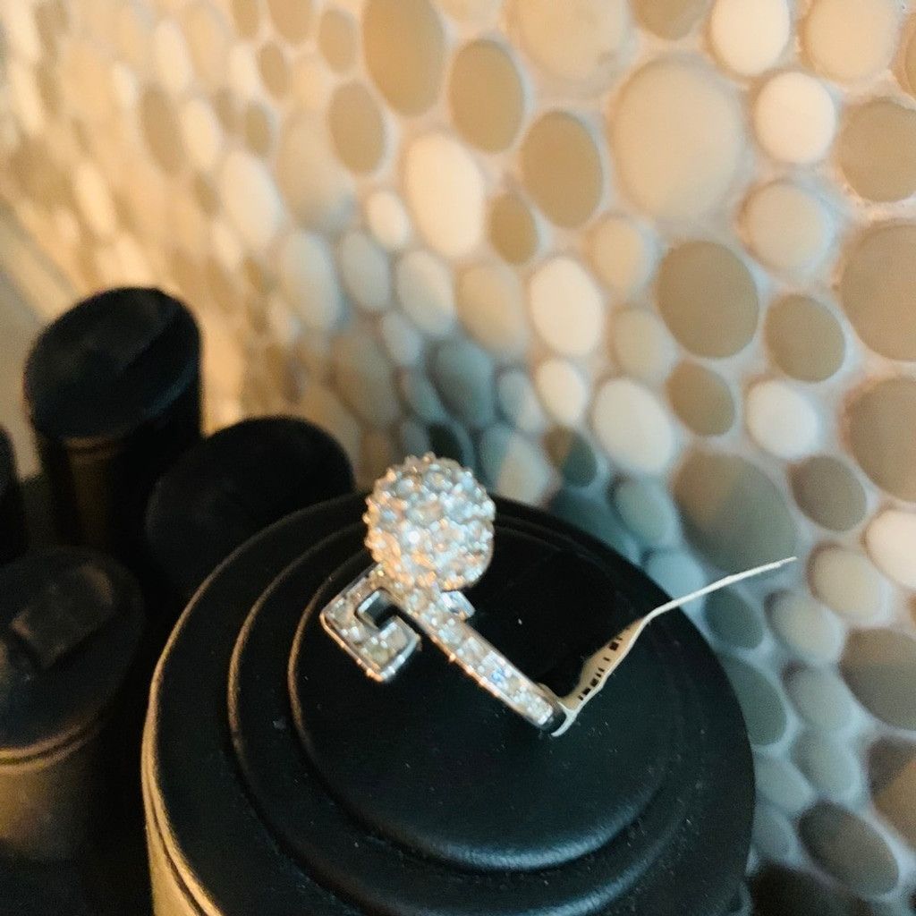 Other Sterling Silver Ring BN with CZ size 7.5💍 Size ONE SIZE - 2 Thumbnail
