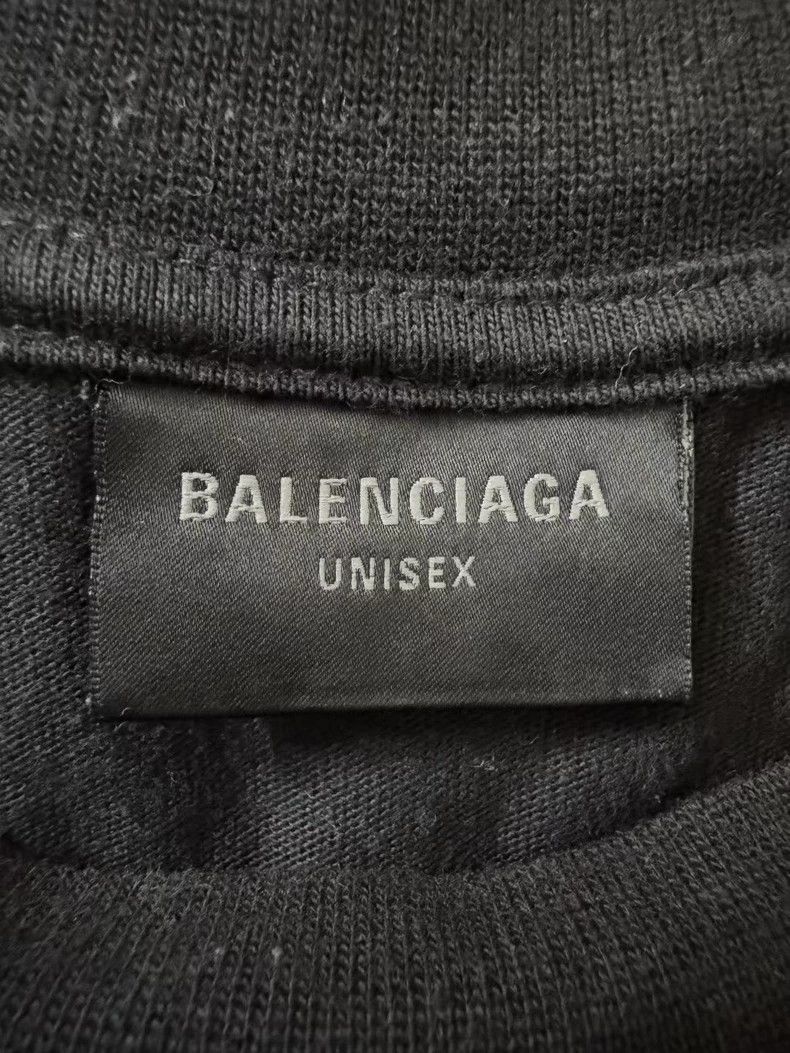 Balenciaga Balenciaga Sports Ring Slogan Short Sleeve Size US XL / EU 56 / 4 - 3 Thumbnail