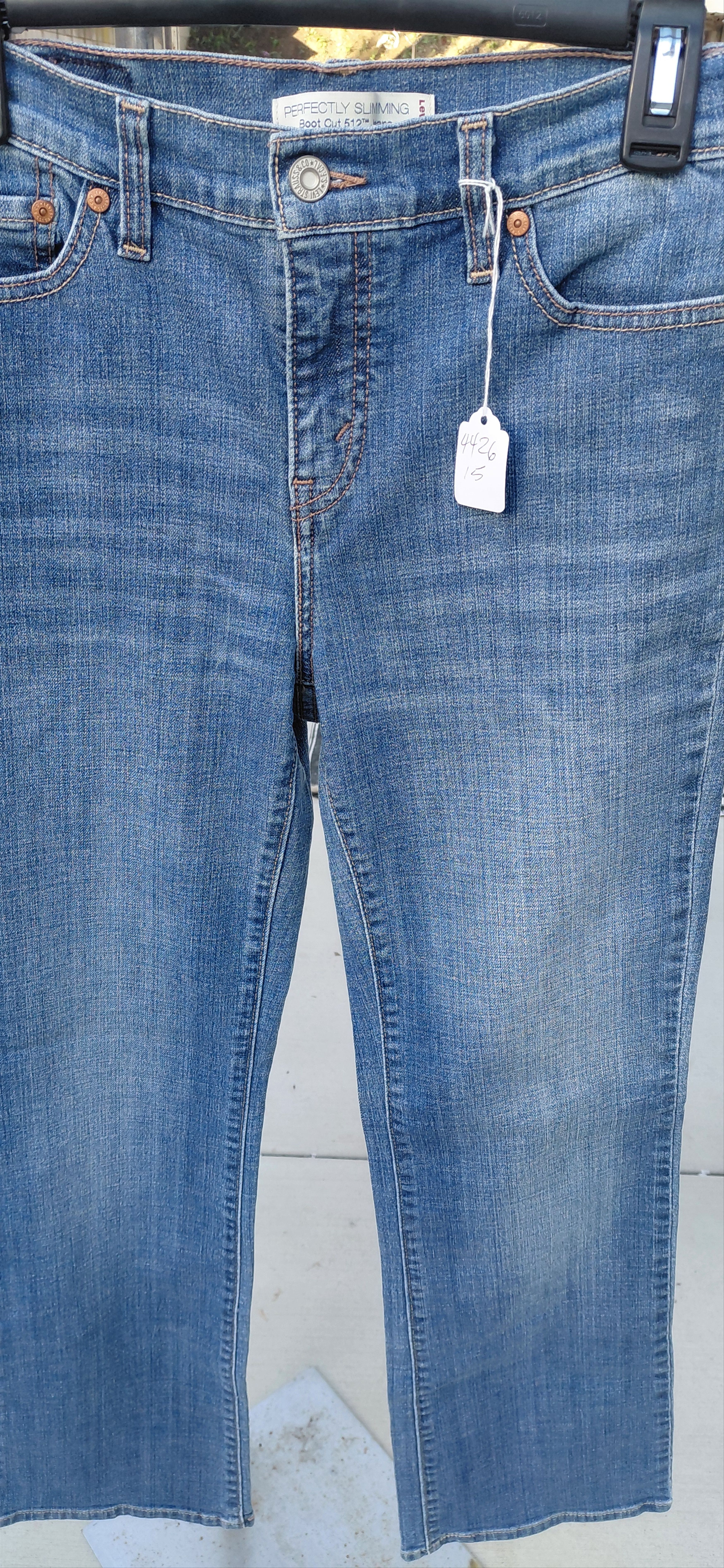 Levi's Perfectly Slimming Bootcut 512 Size 26" / US 2 / IT 38 - 3 Thumbnail