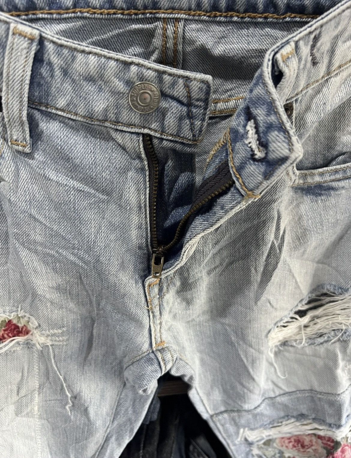 Denim & Supply Ralph Lauren 🔥Denim & Supply Ralph Lauren Distressed Denim Size 29" - 11 Thumbnail