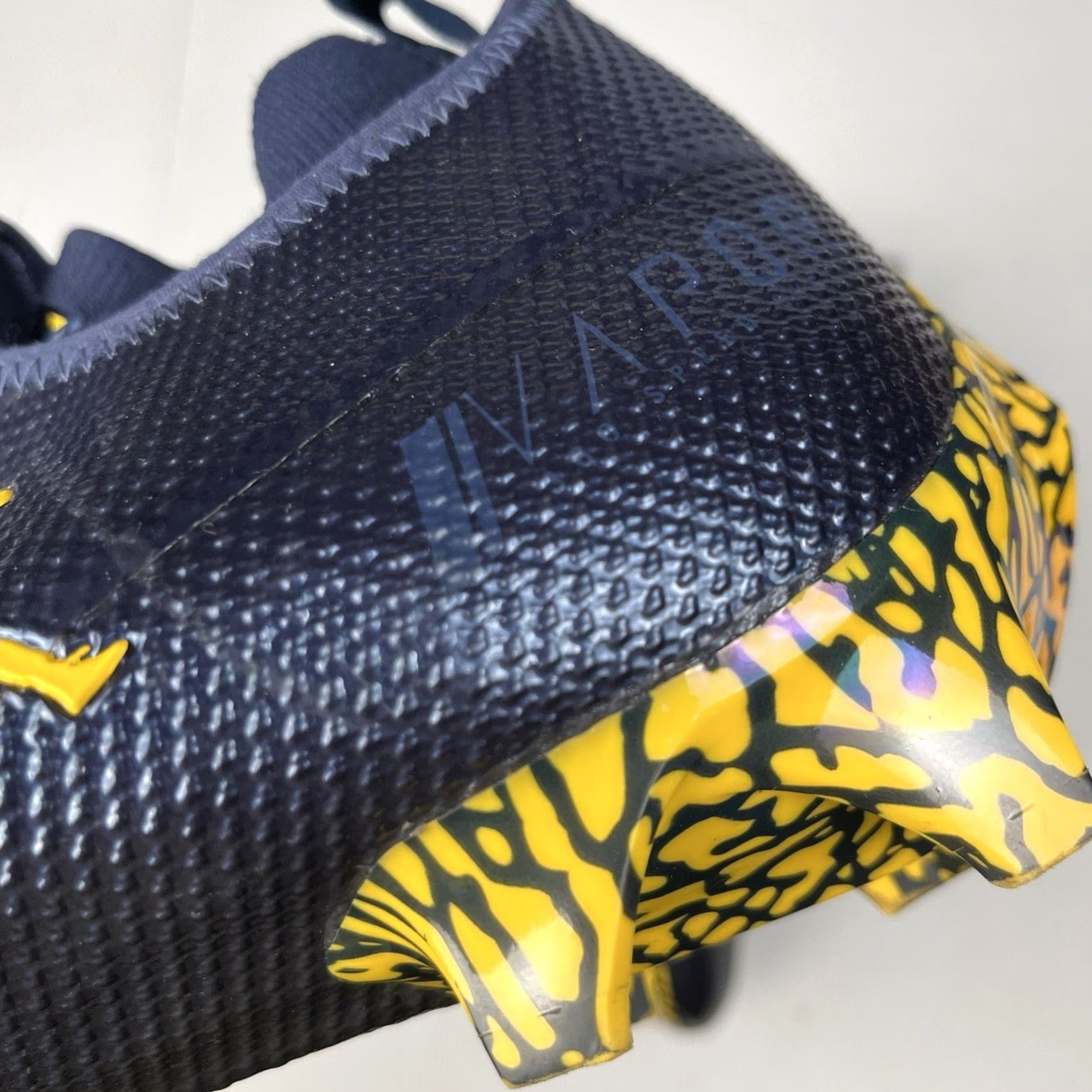 Nike Nike Vapor Edge Michigan Wolverines Football Cleat Team Issue 15 Men Blue Vapor Edge Sneaker W Cleat Wolverine Nike CV6279-400 Size US 15 / EU 48 - 7 Thumbnail