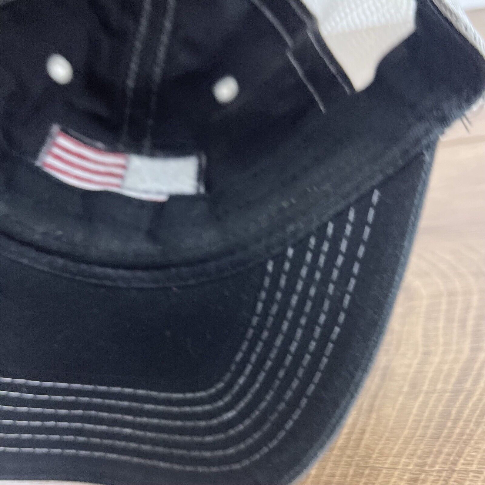 Other USA American Flag Hat Adjustable Hat Black Hat Adjustable Bl Size ONE SIZE - 13 Thumbnail