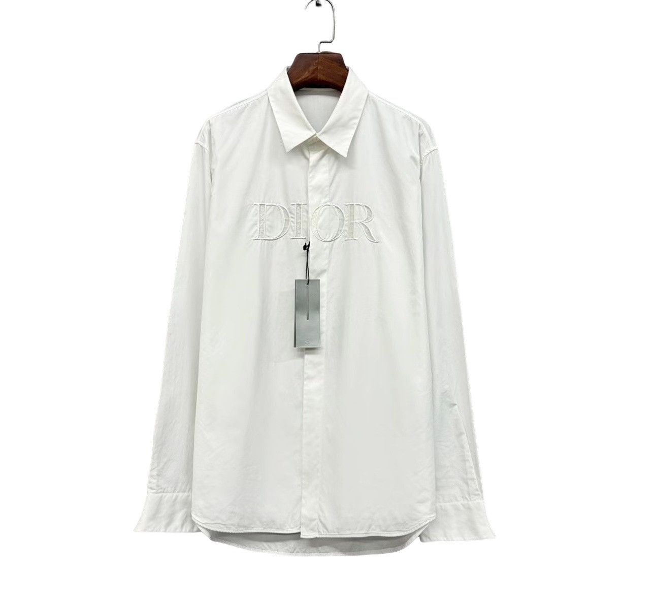 Dior Dior Embroidered Logo Shirt 41 Size US L / EU 52-54 / 3 - 1 Thumbnail