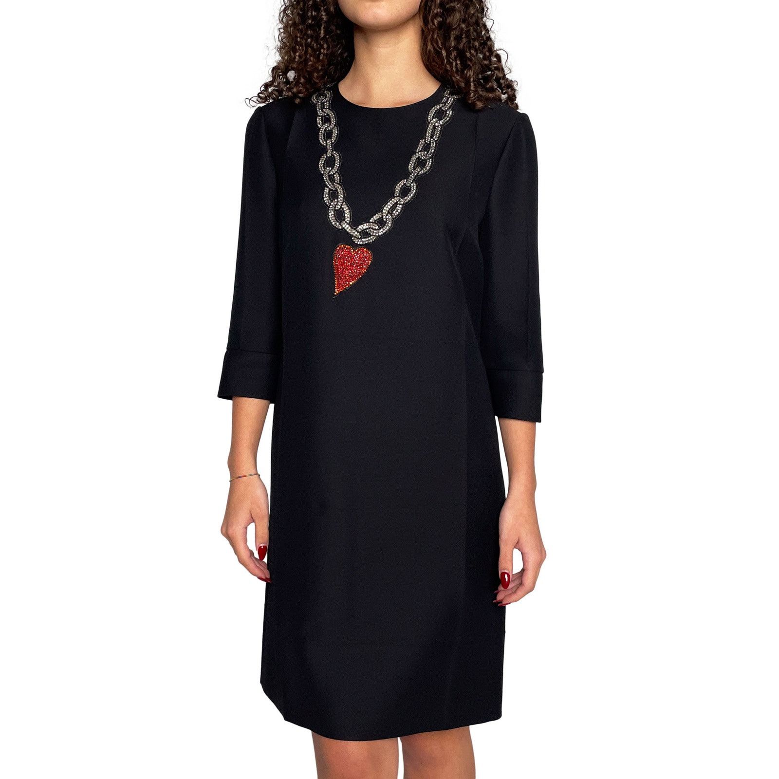 Gucci Black Short Sleeve Dress Size S / US 4 / IT 40 - 1 Thumbnail