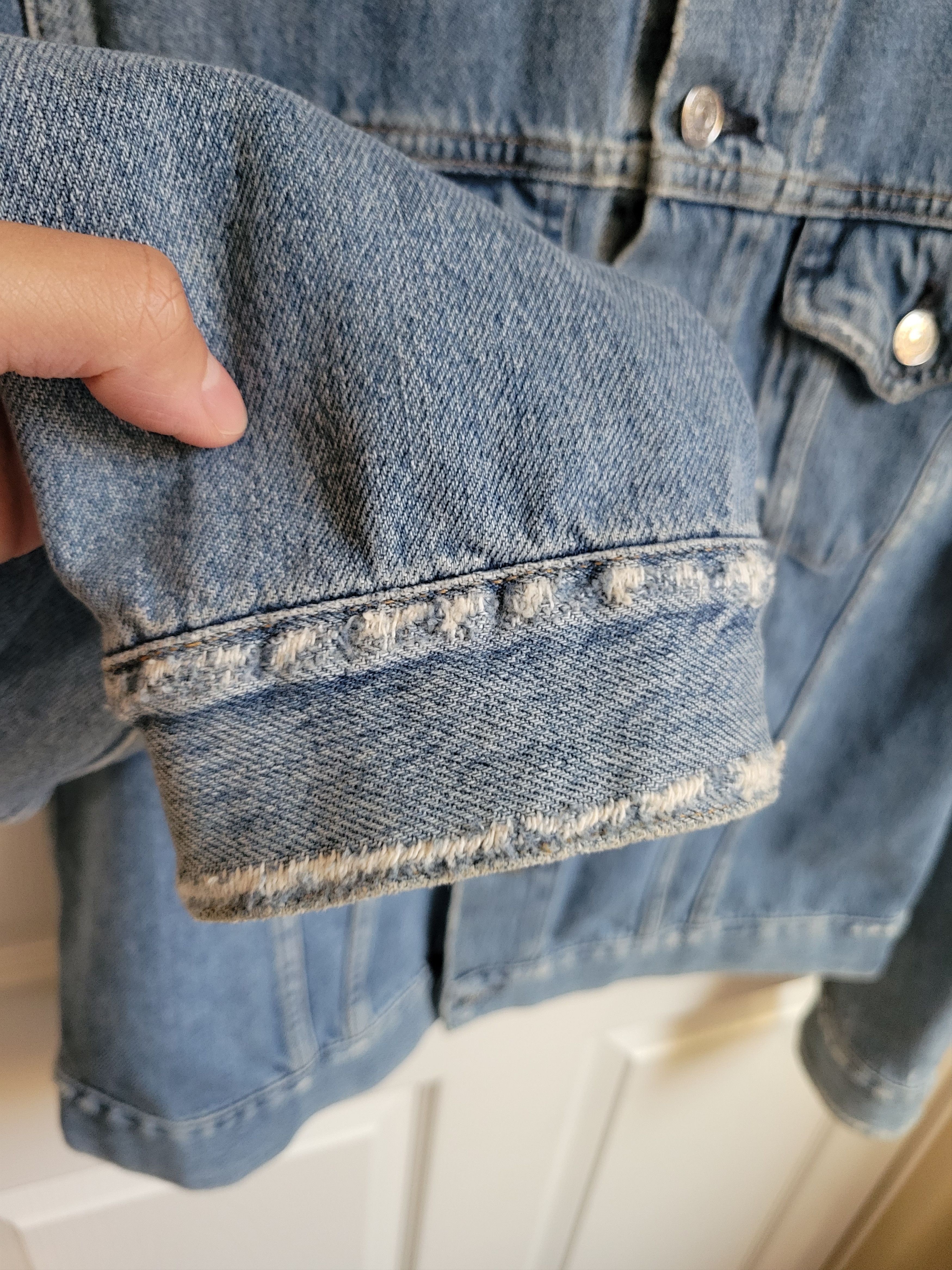 Acne Studios SS16 'Who Ind Fray' Denim Jacket size 48 Size US M / EU 48-50 / 2 - 7 Thumbnail