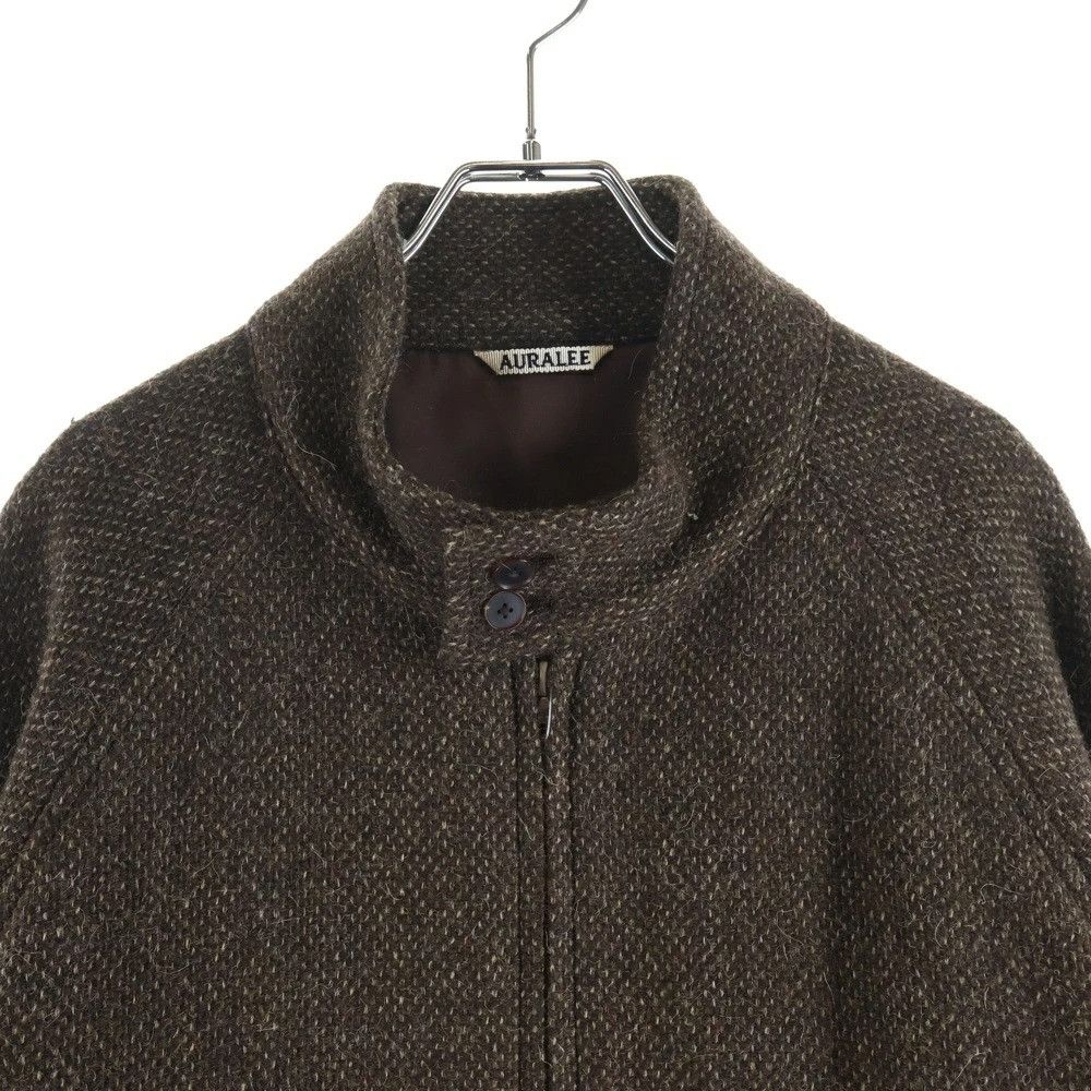 Auralee AURALEE 24AW LAMA SHETLAND WOOL TWEED BLOUSON jacket coat Size US XXL / EU 58 / 5 - 2 Thumbnail
