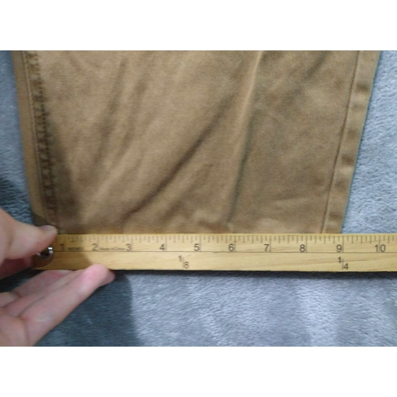 Levi's Levi's 541 Jeans Men 42x23 Athletic Tapered Denim Beige - 5-Pocket Comfort Stretch Inseam 23" Regular Rise High - Brand: Levi's - Size 42 Mens Jeans Size US 42 / EU 58 - 6 Thumbnail