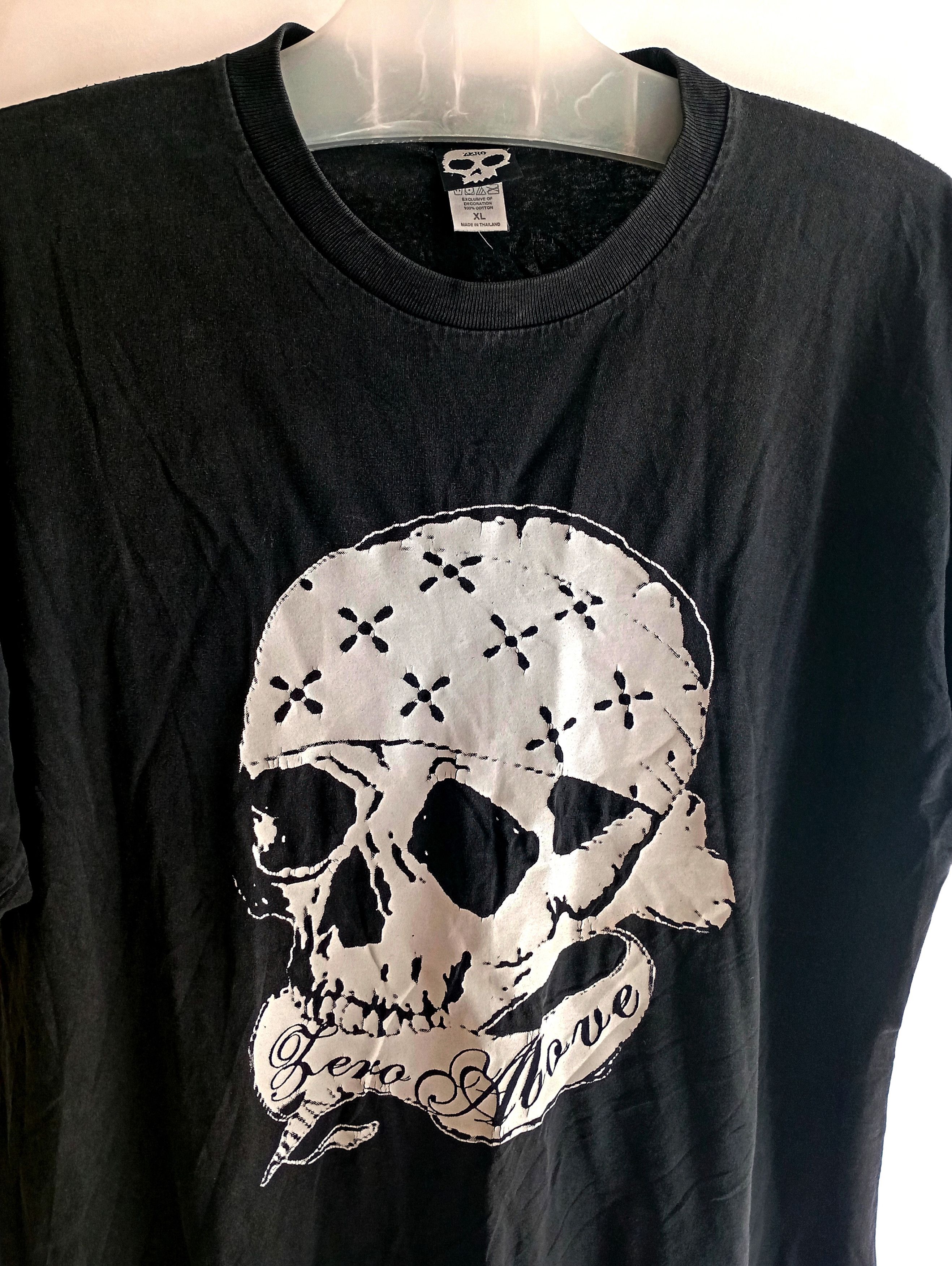 Hook-Ups 90’s Vintage Zero Skateboards T Shirt Skate Gang Shortys Size US XL / EU 56 / 4 - 2 Thumbnail