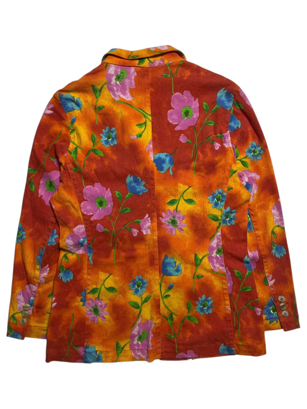 Beauty Beast 1980’s Jhony Lambs - Fantasy Floral Blazers Size 38R - 8 Thumbnail