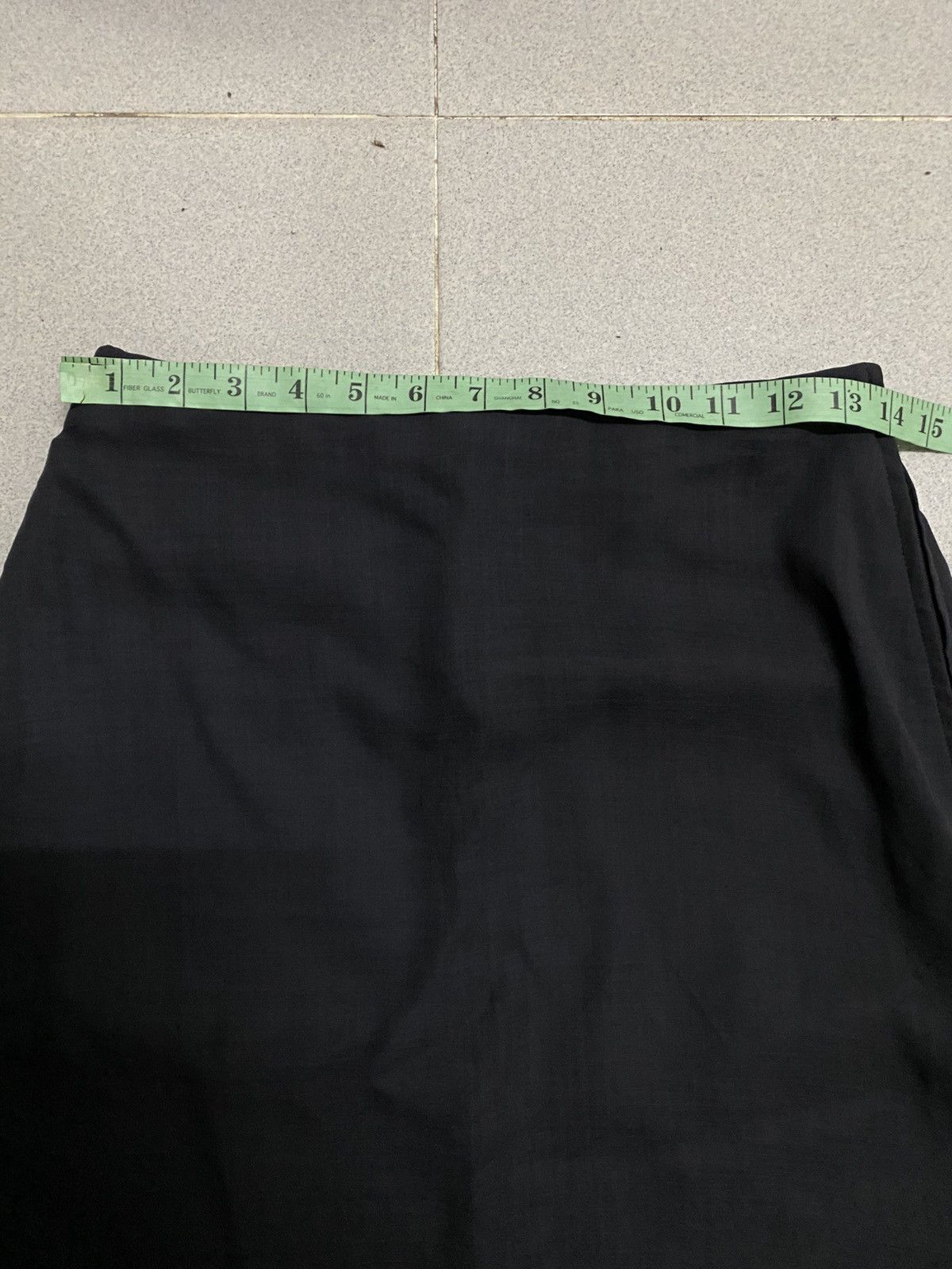 Issey Miyake Vintage Issey Miyake Black Skirt Size 30" / US 8 / IT 44 - 6 Thumbnail