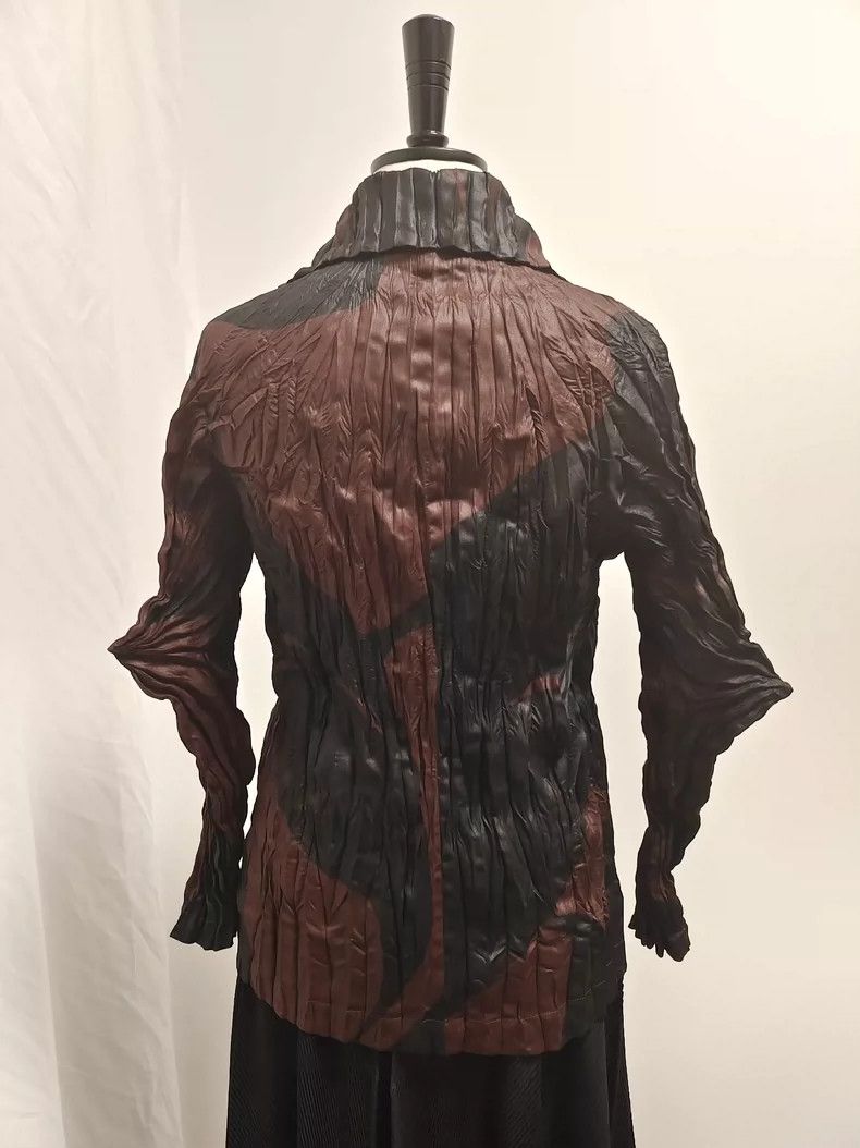 Issey Miyake Issey Miyake size:2 Brown-black vintage irregular-shaped p Size M / US 6-8 / IT 42-44 - 3 Thumbnail
