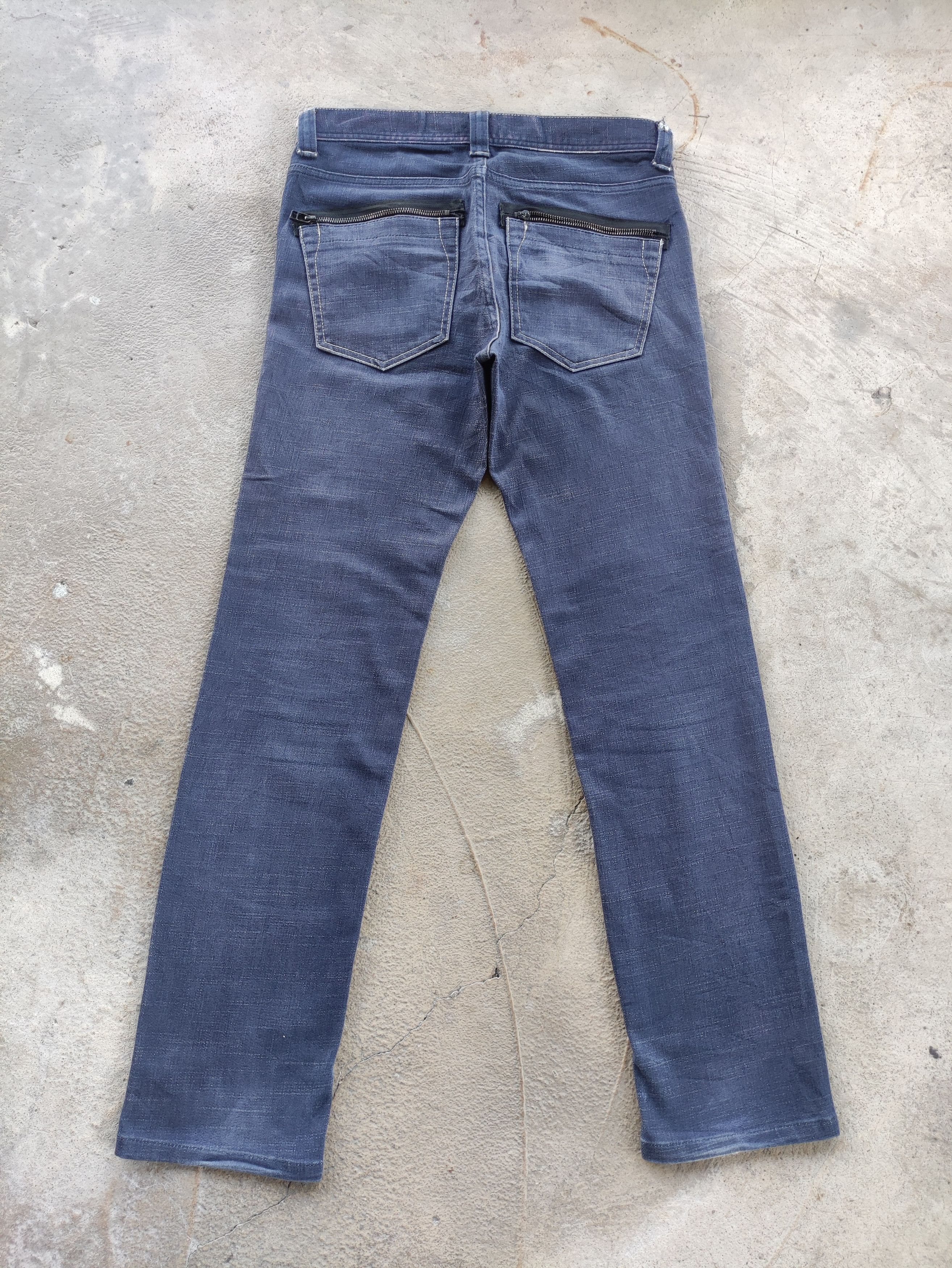 Japanese Brand Vintage Japanese Denim Distressed Faded Jean Size US 32 / EU 48 - 9 Thumbnail