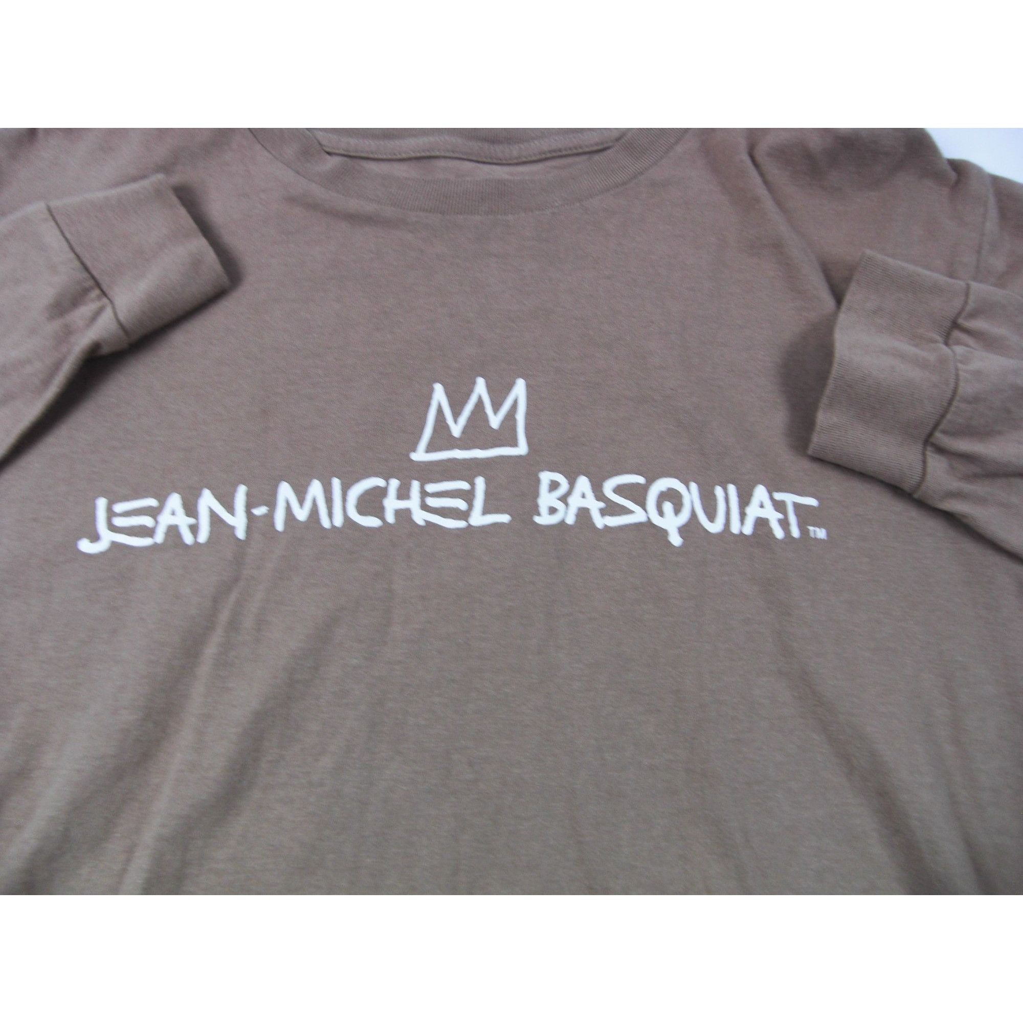 Gap GAP x Jean-Michel Basquiat Size Medium Brown Cotton Long Sle Size US M / EU 48-50 / 2 - 2 Thumbnail